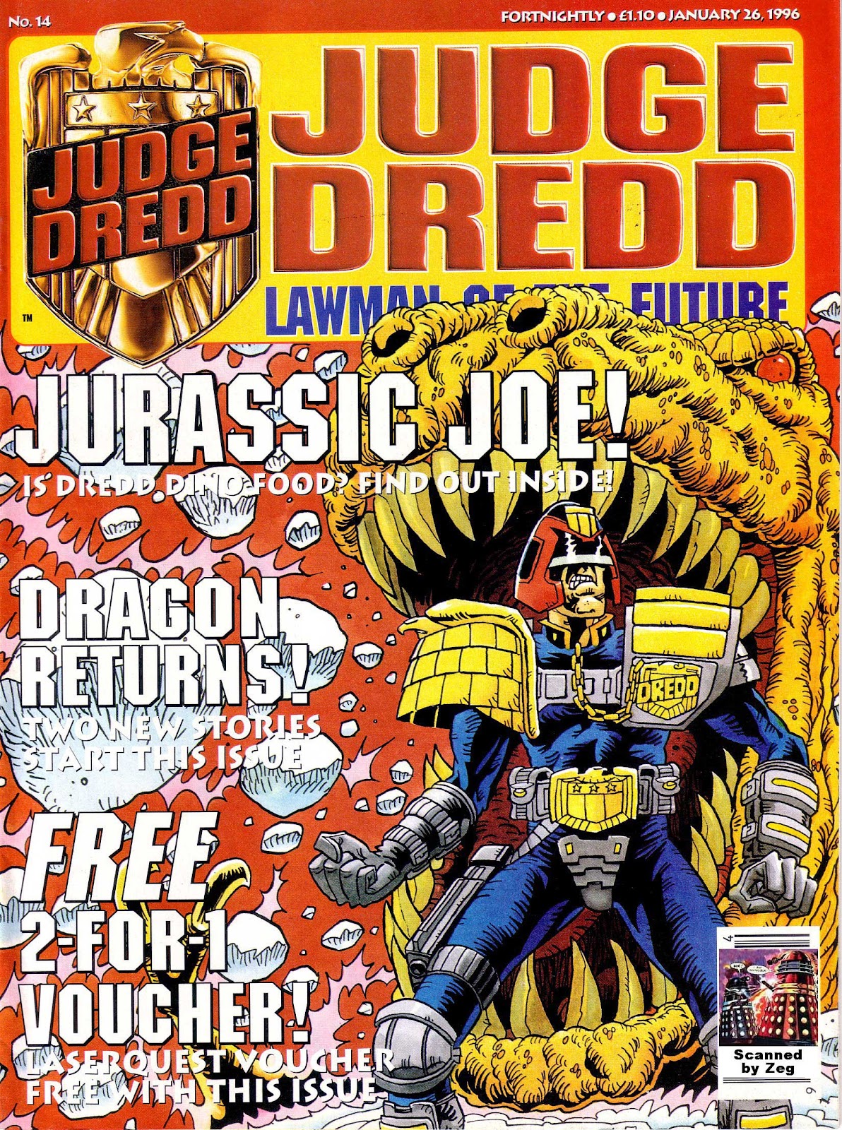 Judge Dredd Lawman of the Future issue 14 - Page 1