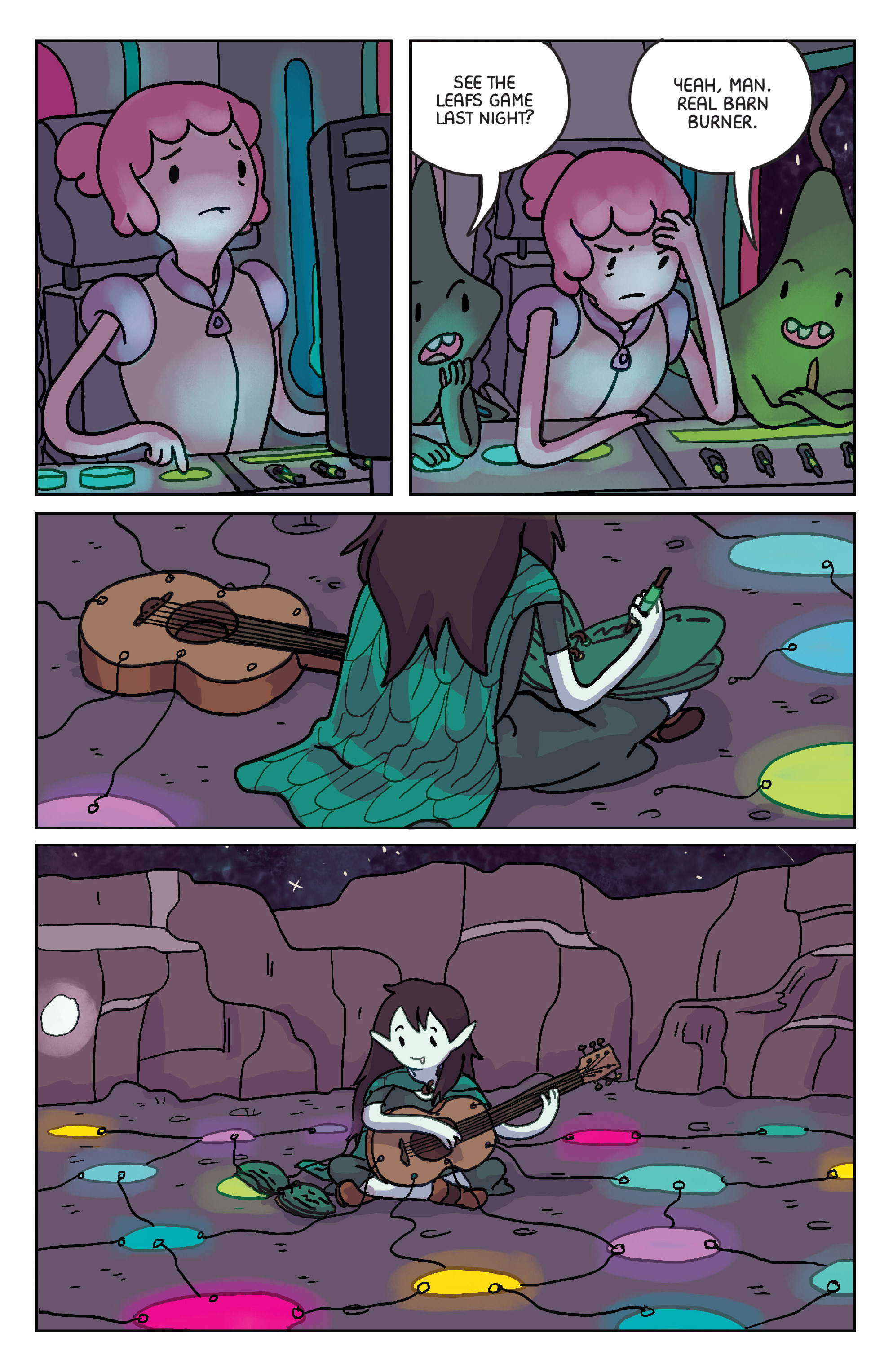 Read online Adventure Time: Marceline Gone Adrift comic -  Issue #5 - 4