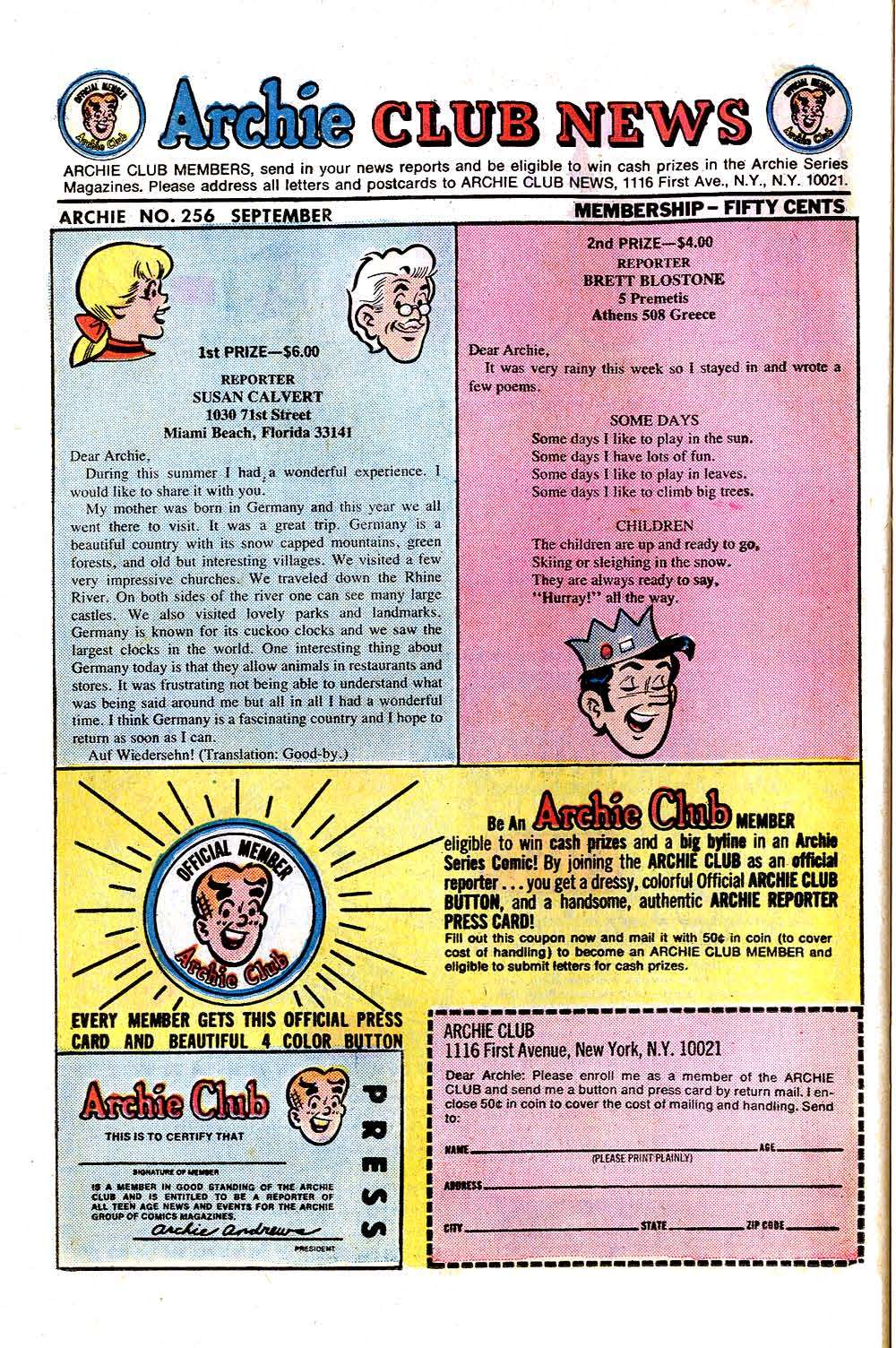 Read online Archie (1960) comic -  Issue #256 - 26