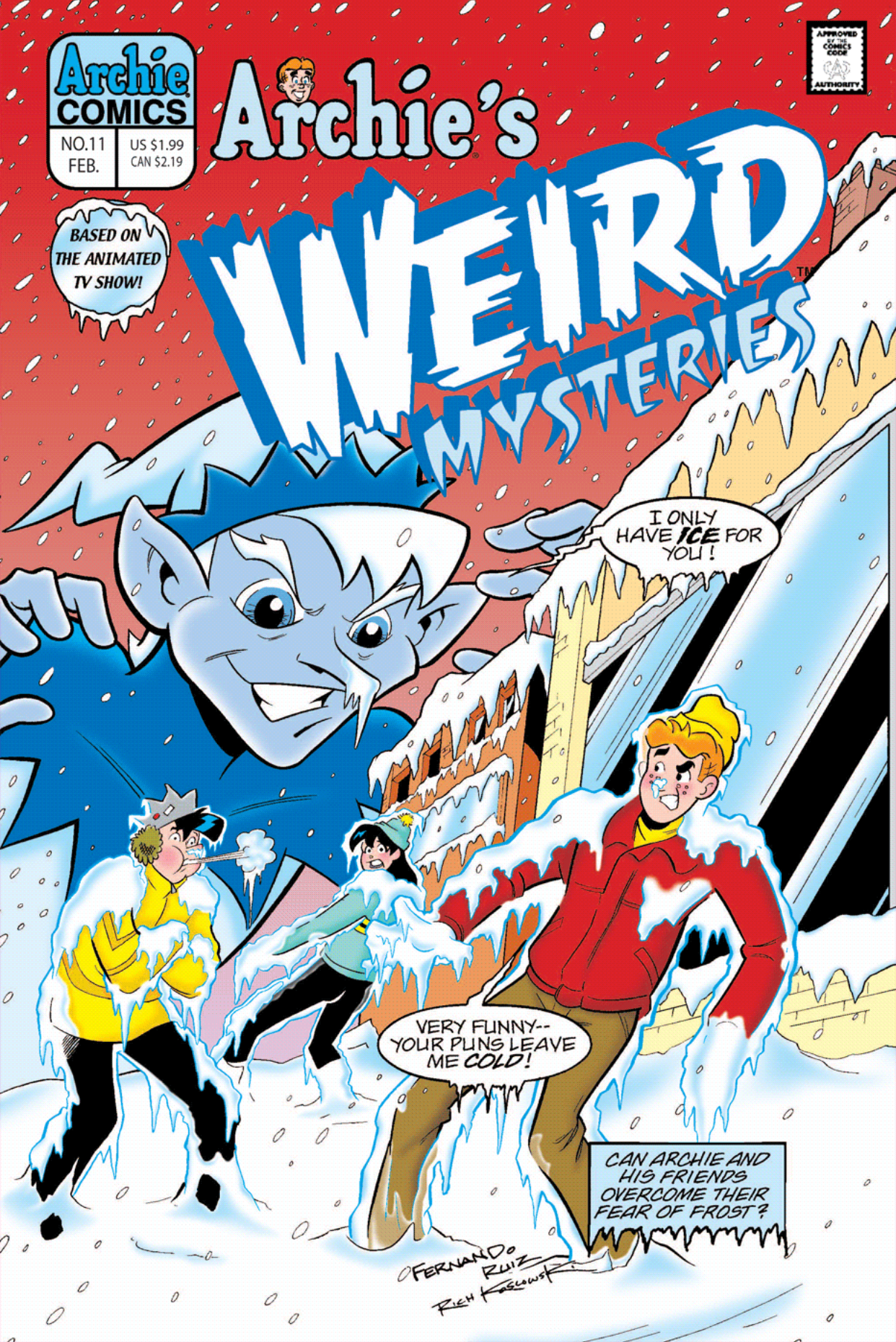 Read online Archie's Weird Mysteries comic -  Issue #11 - 1