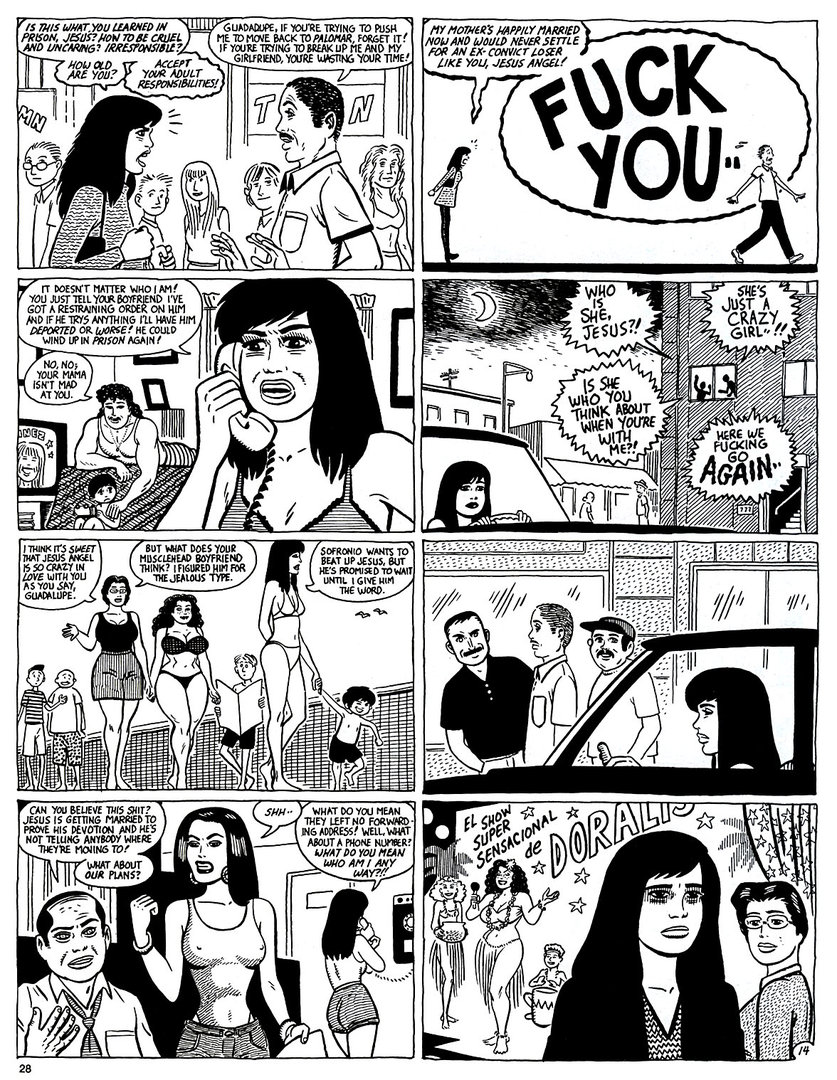 Read online Love and Rockets (1982) comic -  Issue #48 - 30