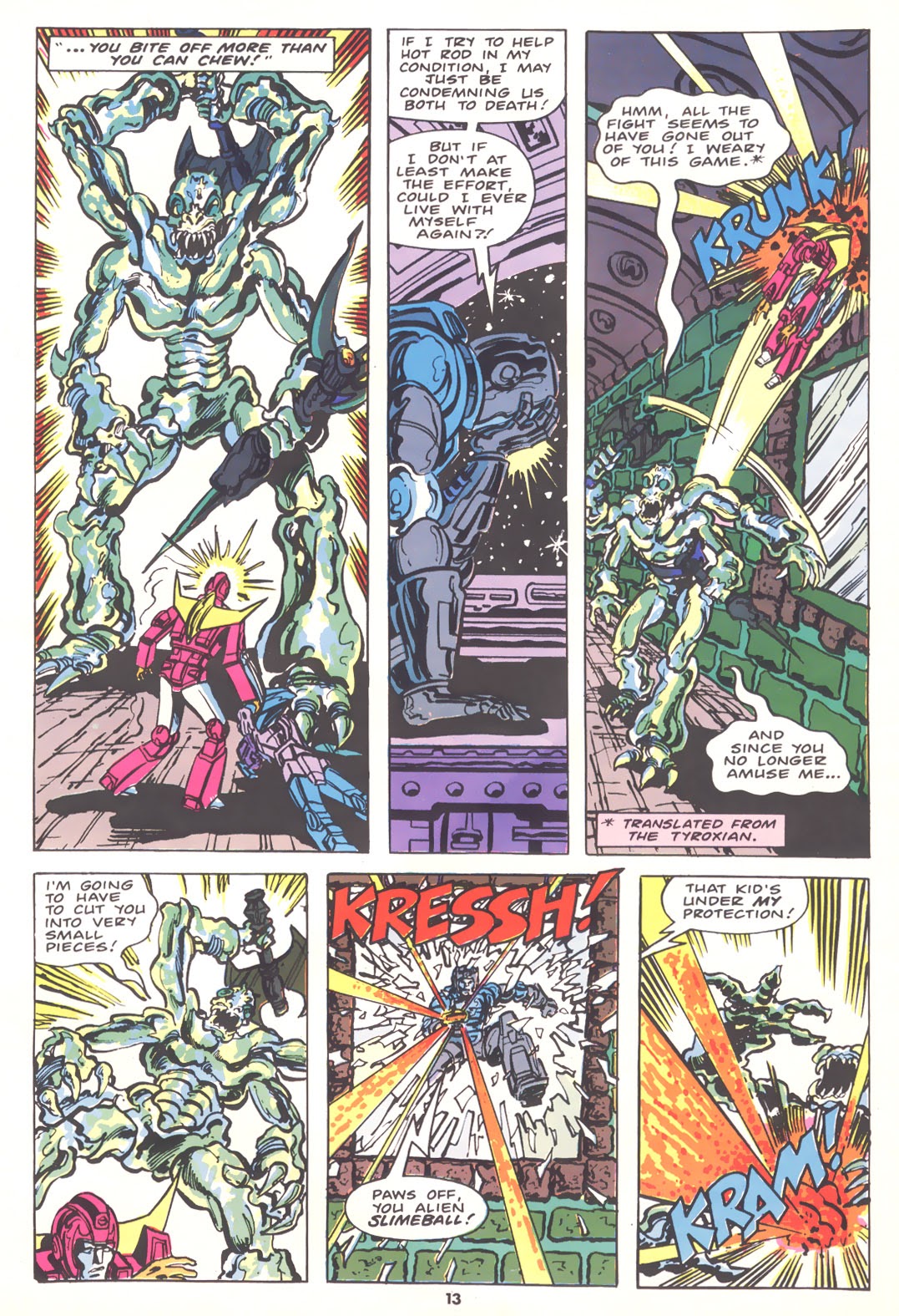 Read online The Transformers (UK) comic -  Issue #132 - 12