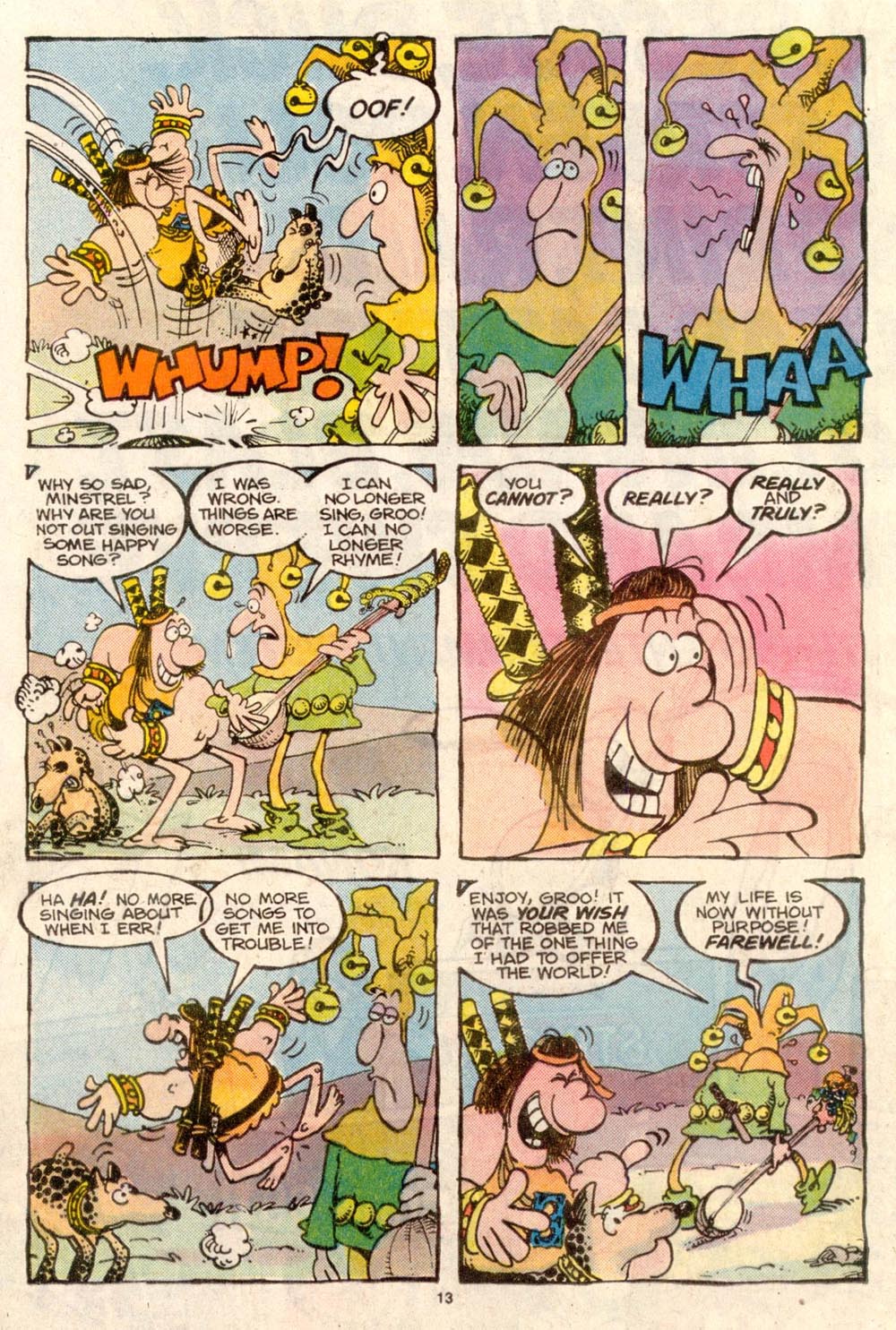 Read online Sergio Aragonés Groo the Wanderer comic -  Issue #36 - 13