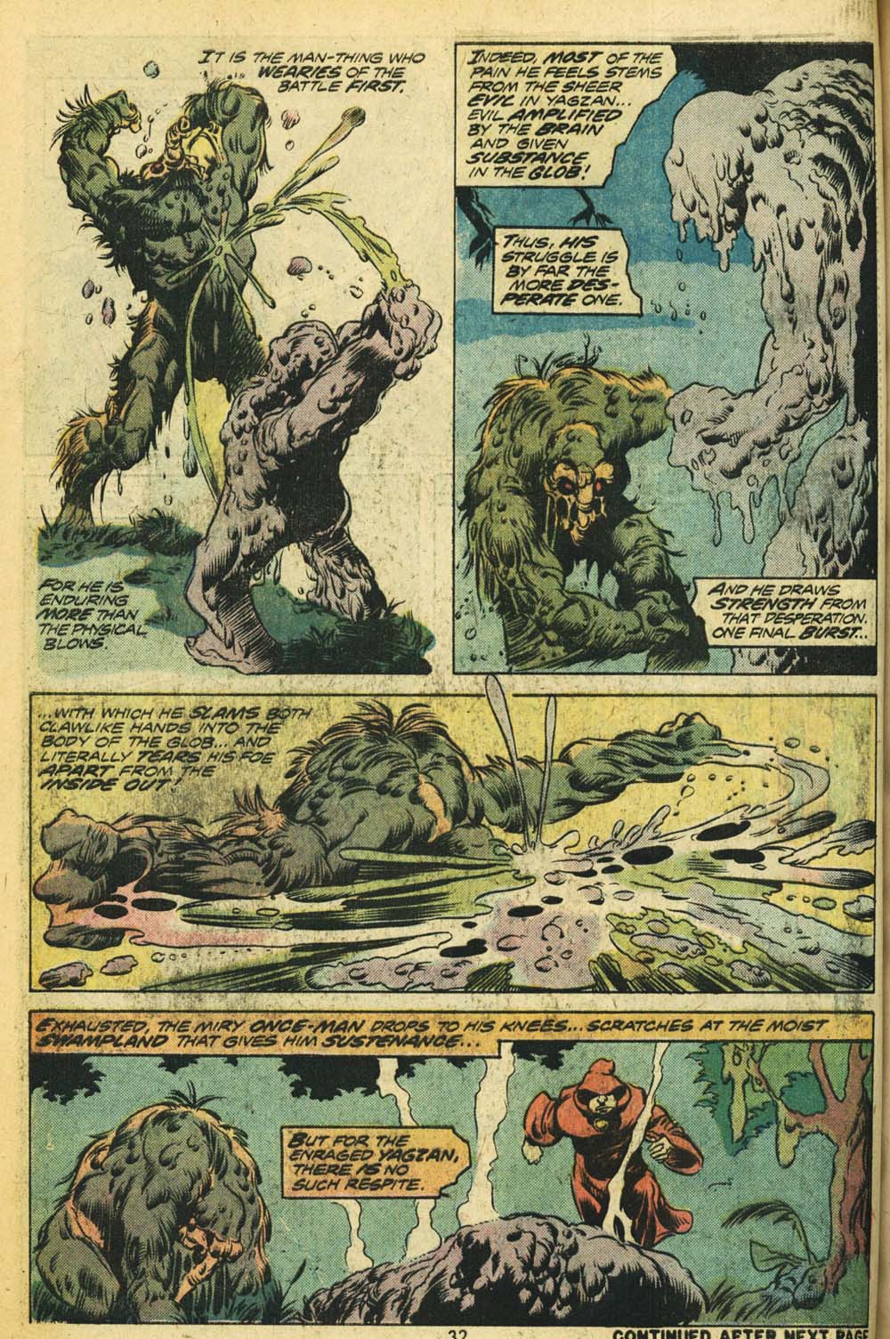 Read online Giant-Size Man-Thing comic -  Issue #1 - 25