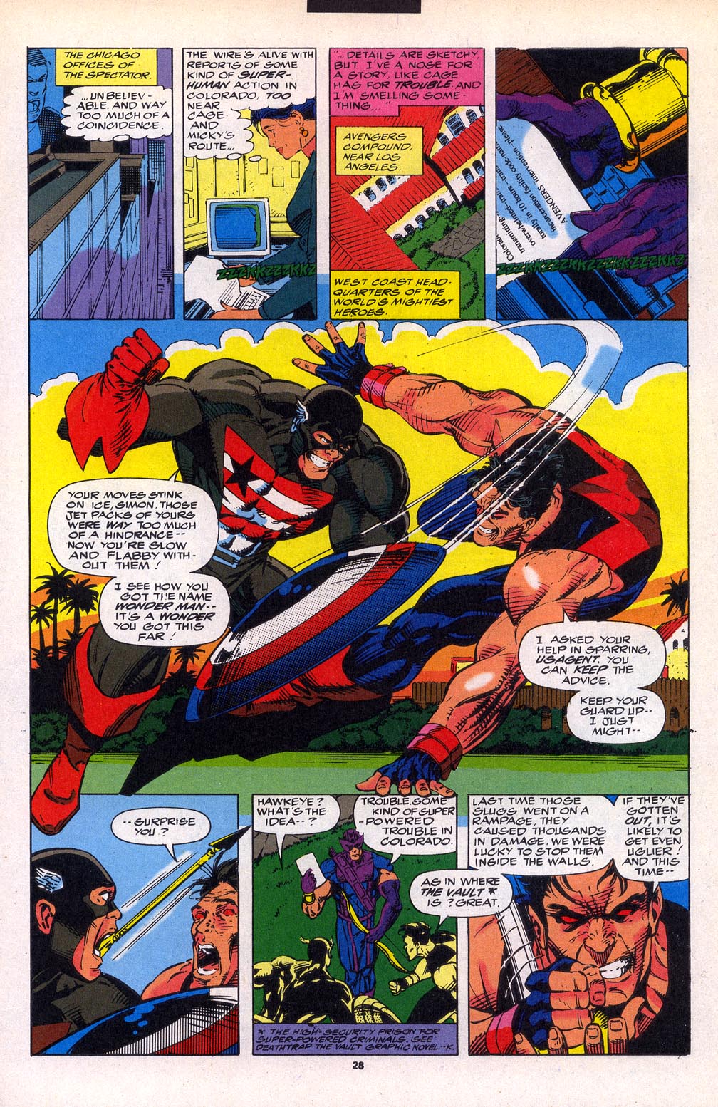 Read online Cage (1992) comic -  Issue #6 - 21