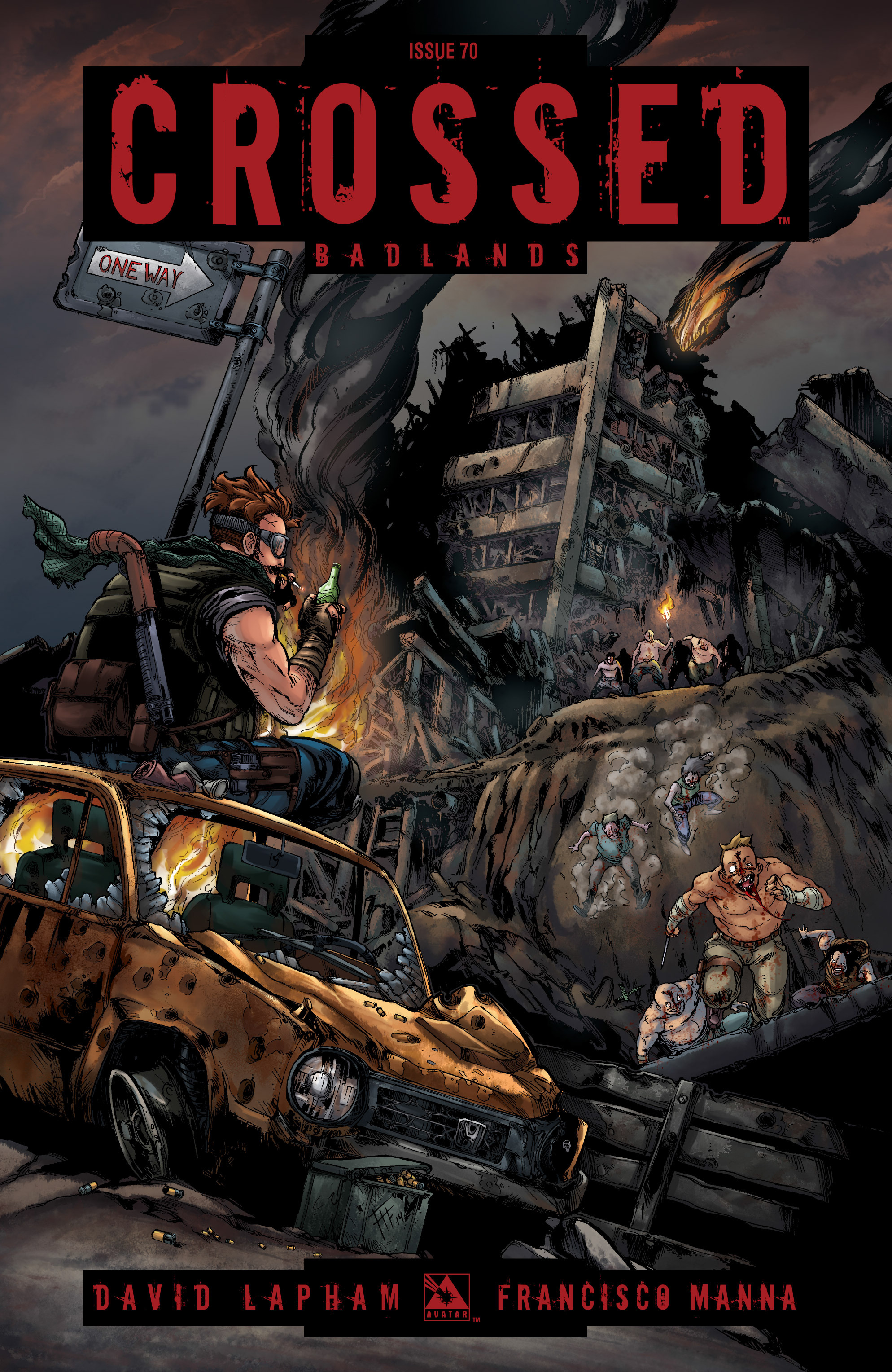 Read online Crossed: Badlands comic -  Issue #70 - 1