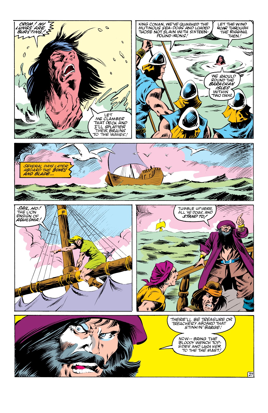 Conan the King: The Original Marvel Years Omnibus issue TPB (Part 8) - Page 38