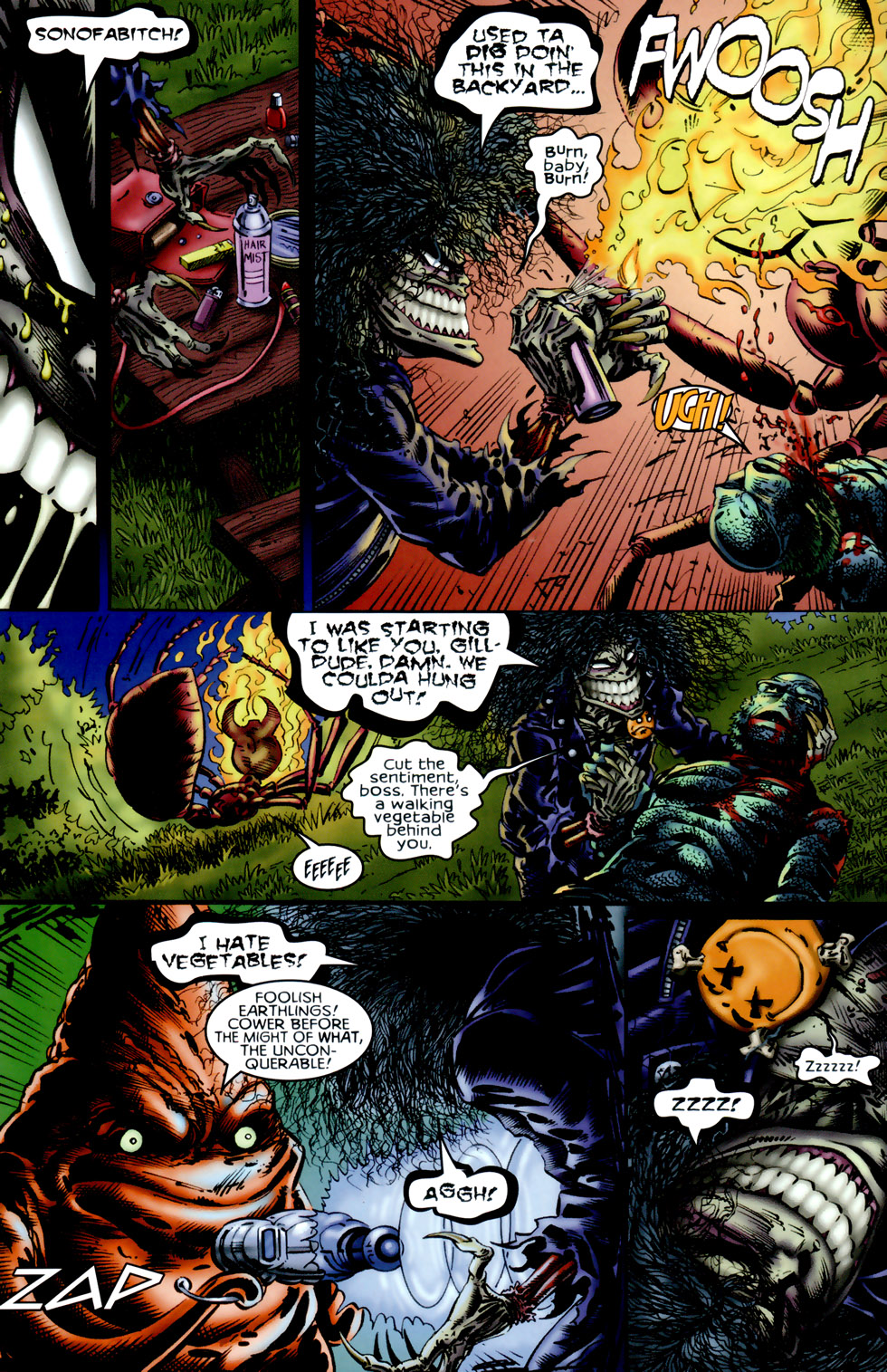 Read online Evil Ernie vs. the Movie Monsters comic -  Issue # Full - 21