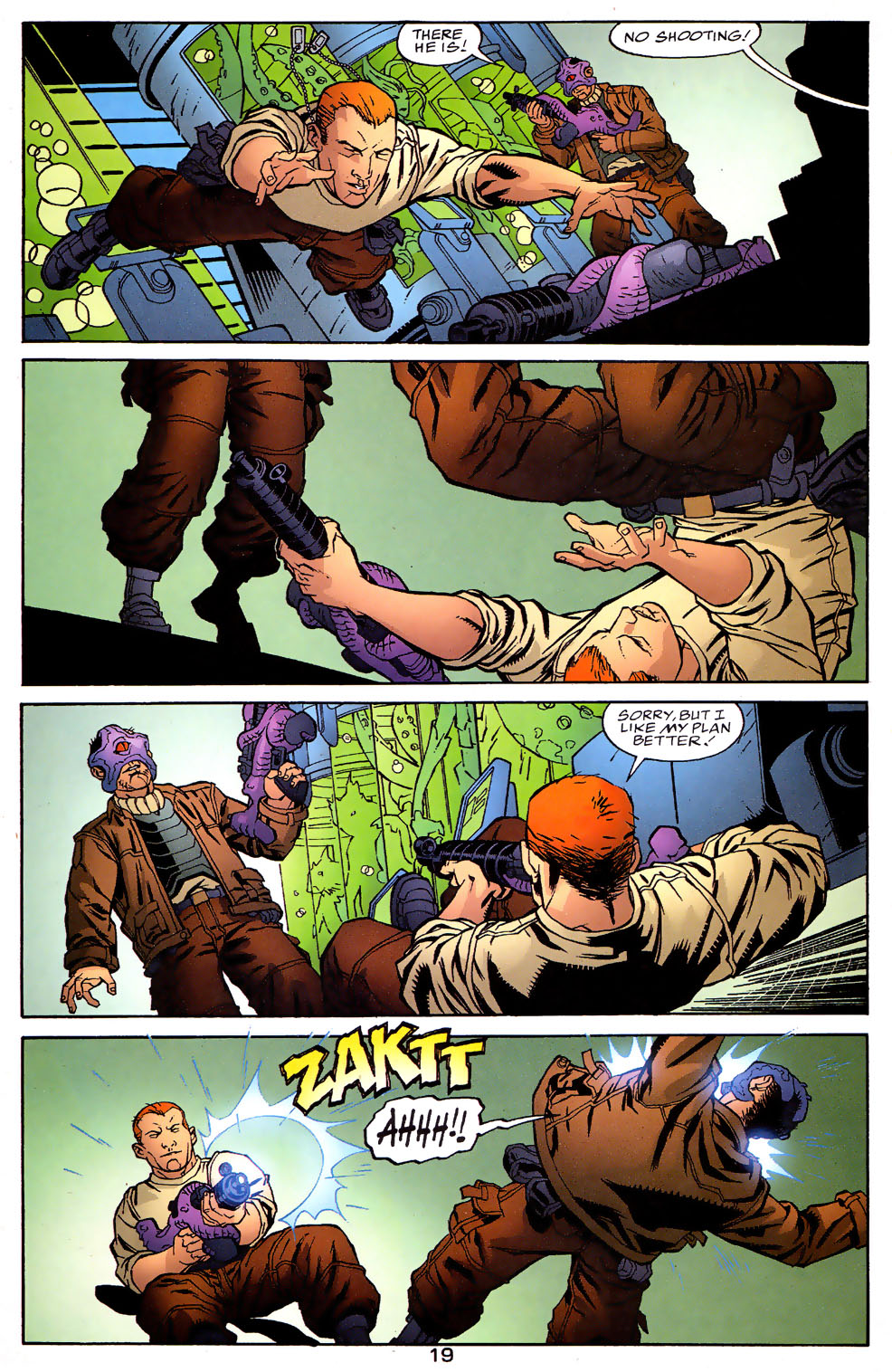 Read online Human Defense Corps comic -  Issue #2 - 20