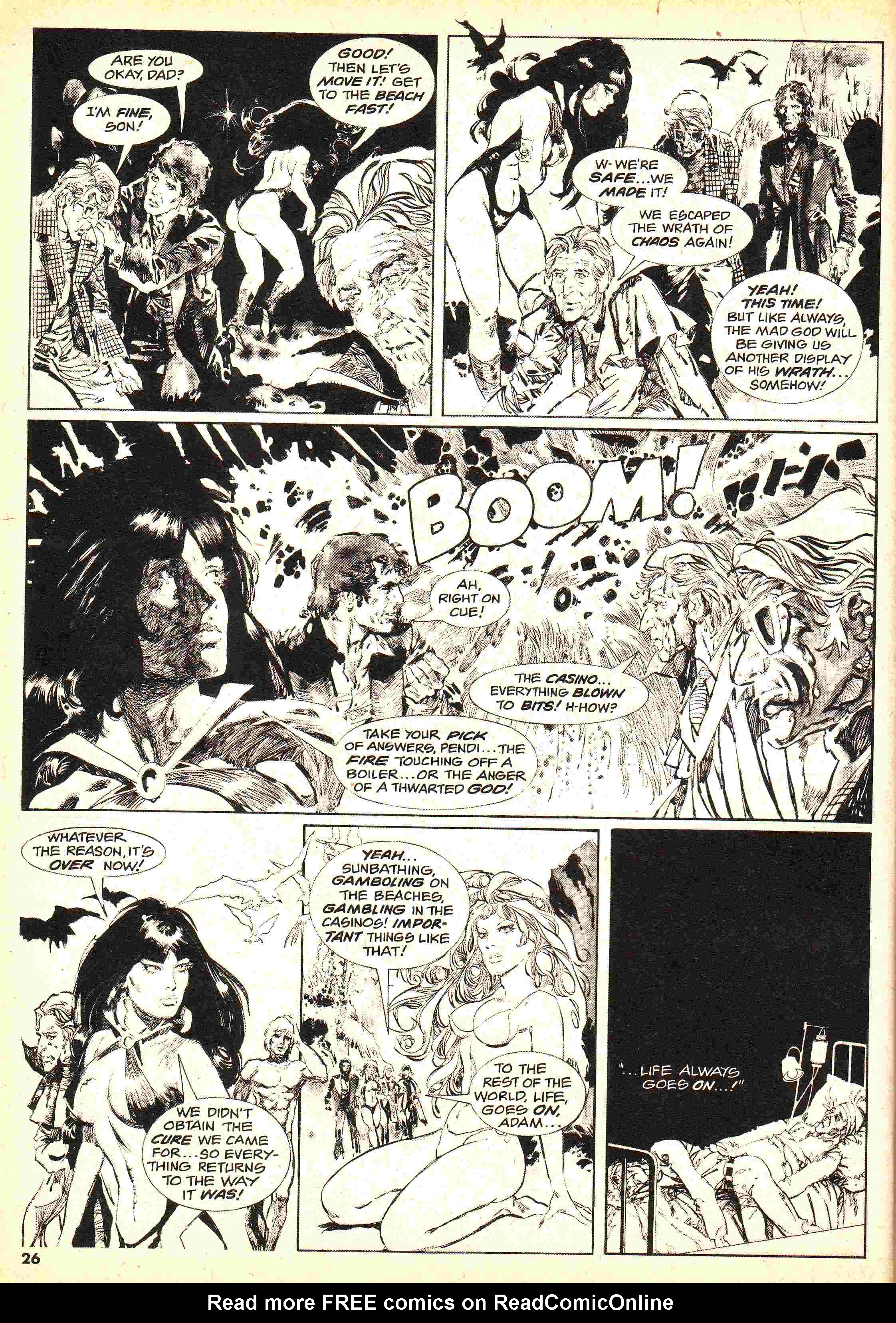 Read online Vampirella (1969) comic -  Issue #45 - 26