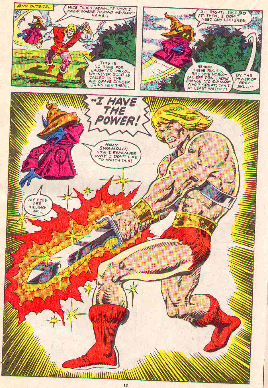 Read online Masters of the Universe (1986) comic -  Issue #7 - 13