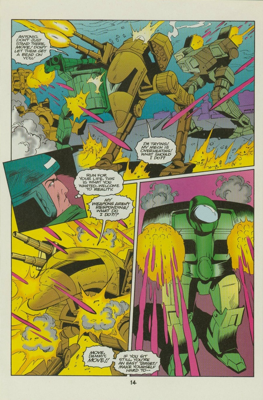 Read online Battletech: Fallout comic -  Issue #3 - 17