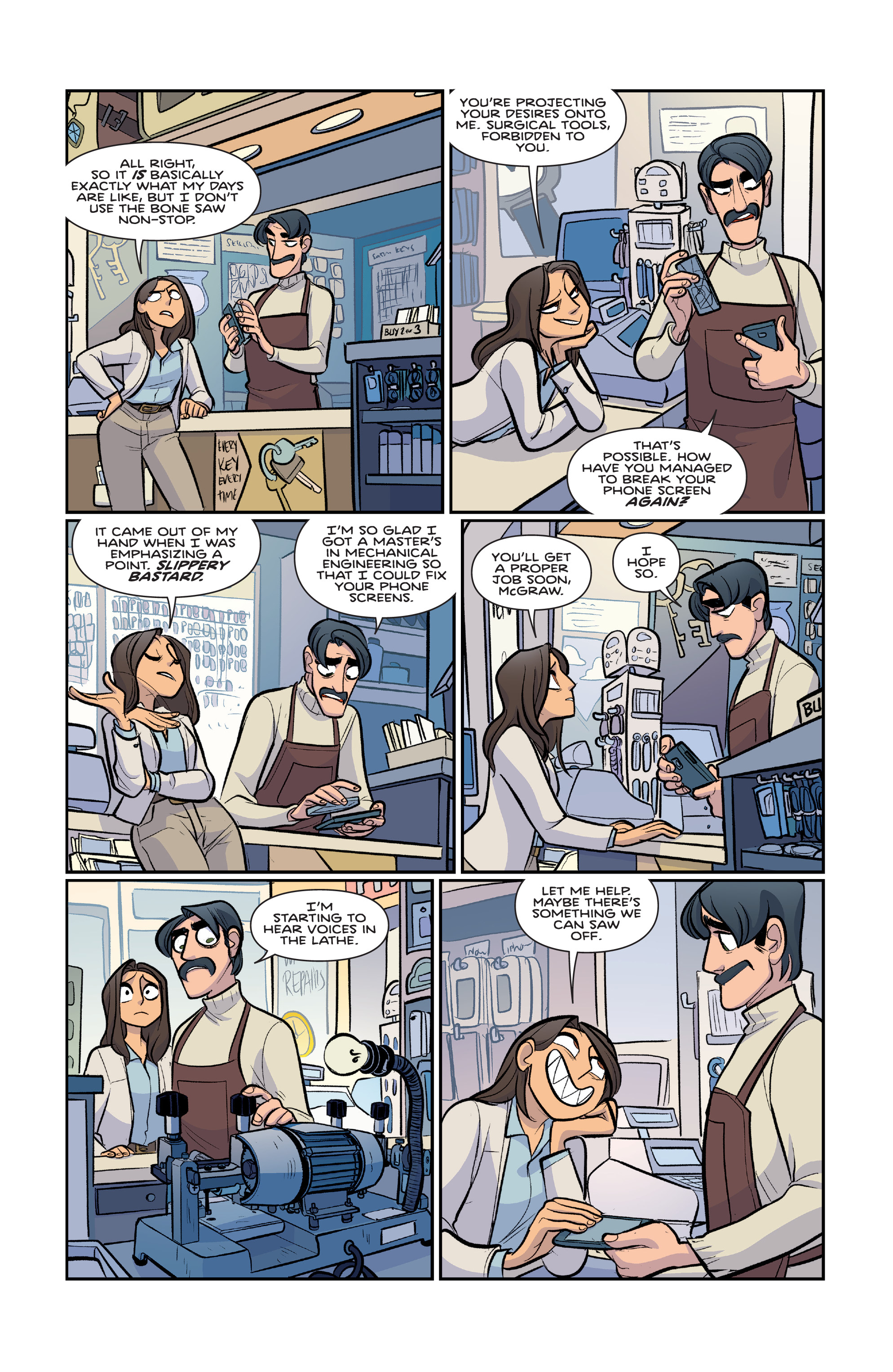 Read online Giant Days: As Time Goes By comic -  Issue # Full - 8
