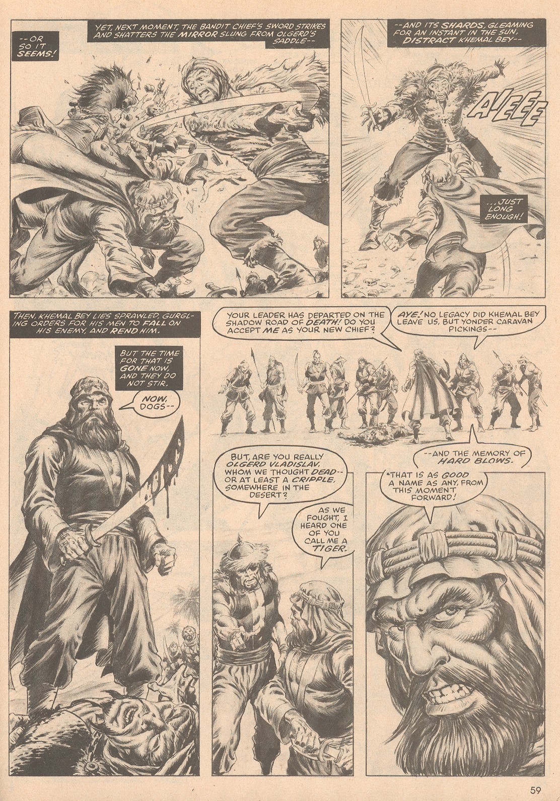 Read online The Savage Sword Of Conan comic -  Issue #58 - 60