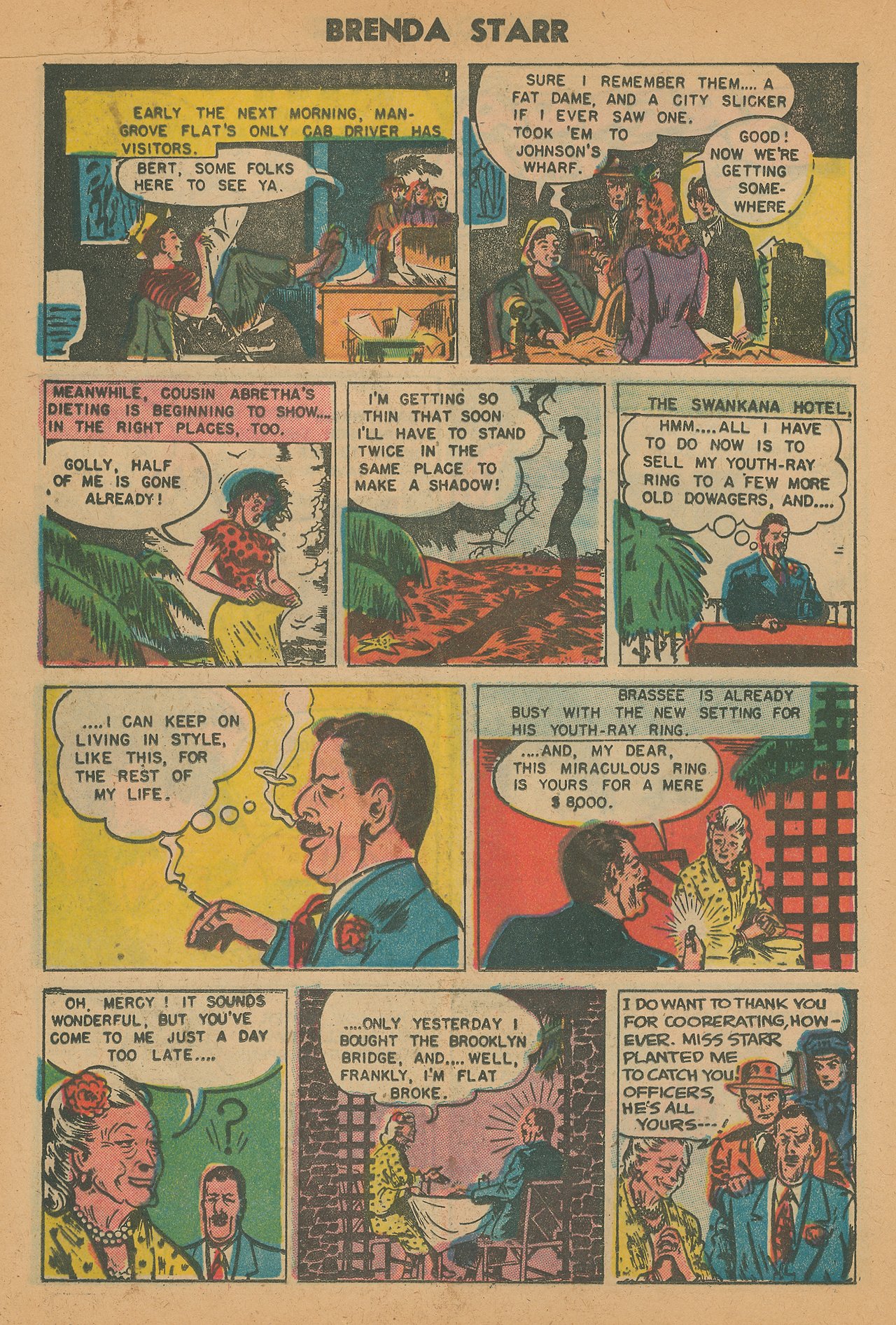 Read online Brenda Starr (1948) comic -  Issue #15 - 20