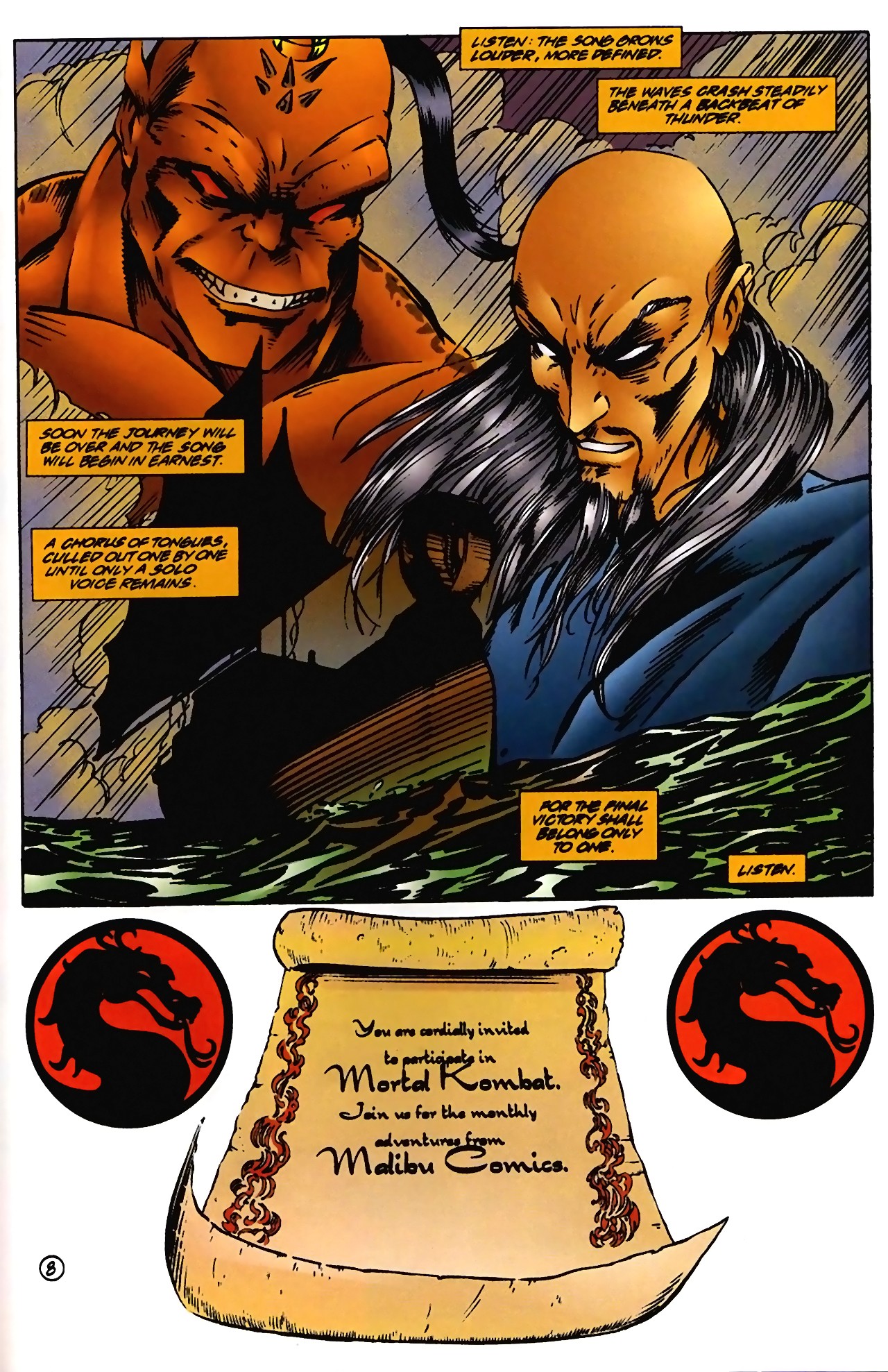 Read online Mortal Kombat (1994) comic -  Issue #0 - 21