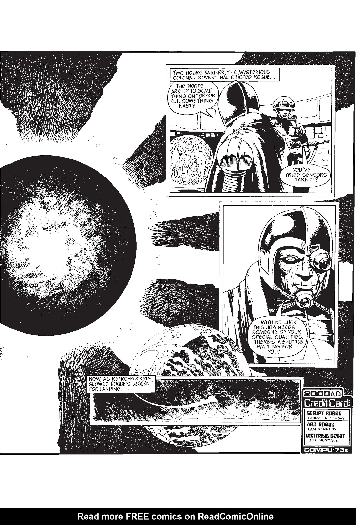 Read online Rogue Trooper: Tales of Nu-Earth comic -  Issue # TPB 2 - 169