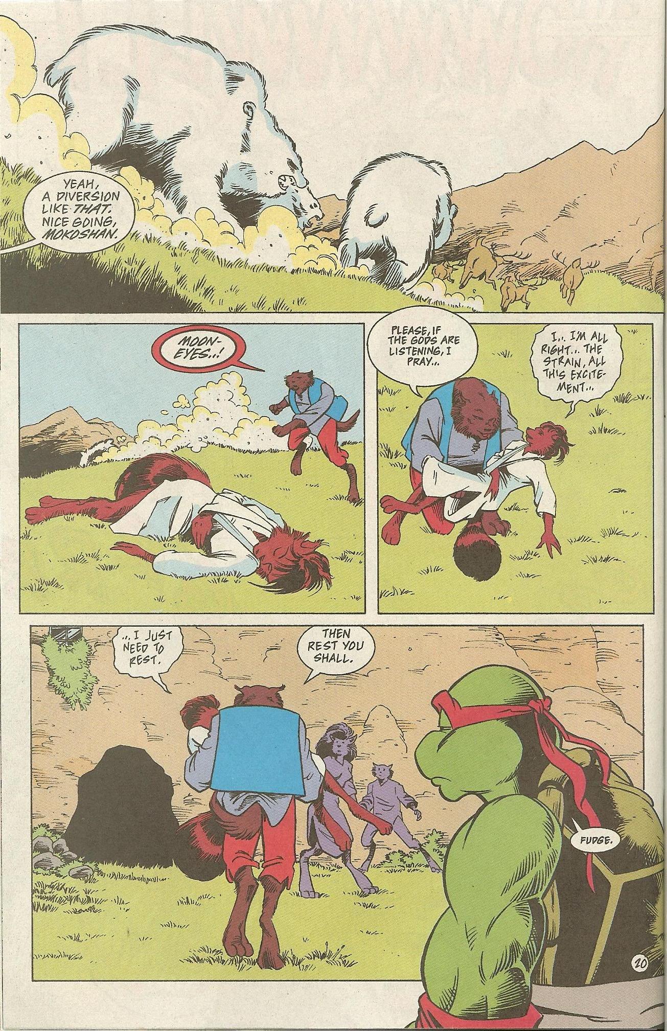 Read online Teenage Mutant Ninja Turtles Adventures (1989) comic -  Issue #70 - 20