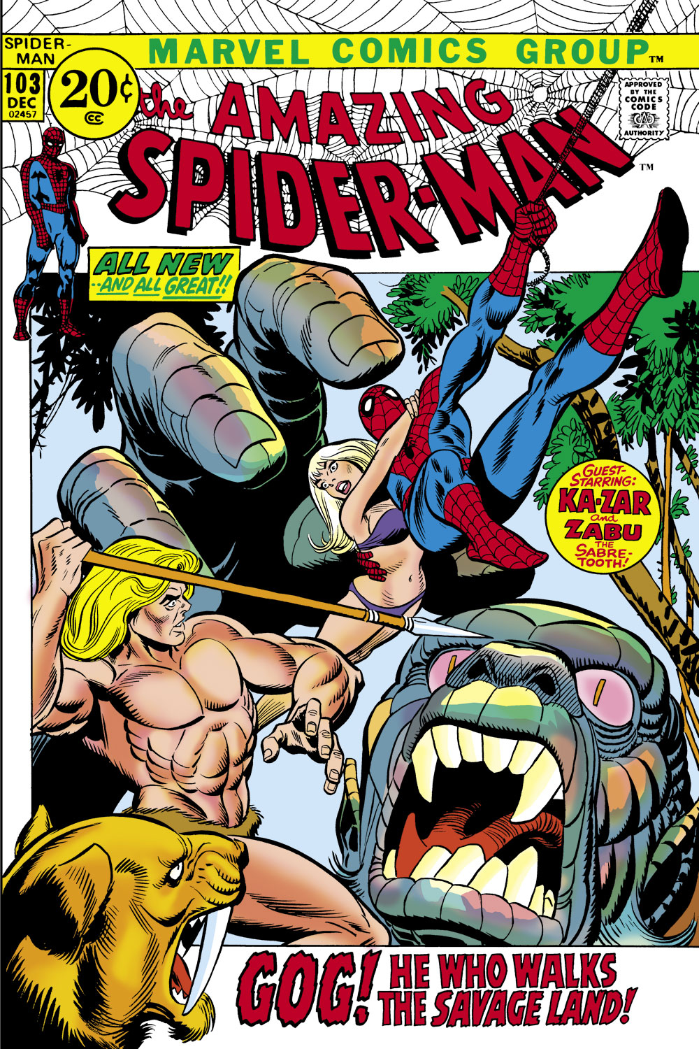 Read online The Amazing Spider-Man (1963) comic -  Issue #103 - 1