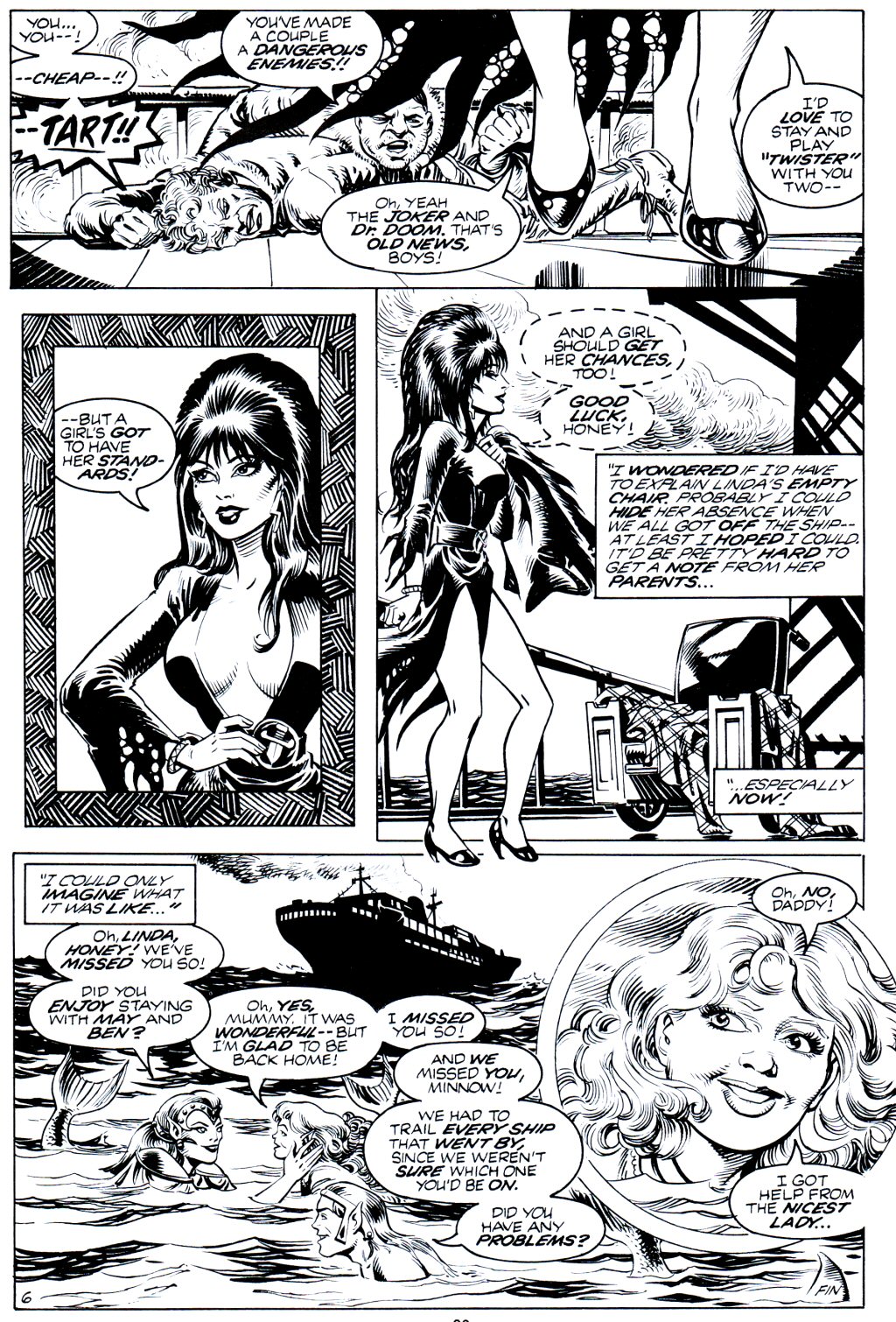 Read online Elvira, Mistress of the Dark comic -  Issue #8 - 29