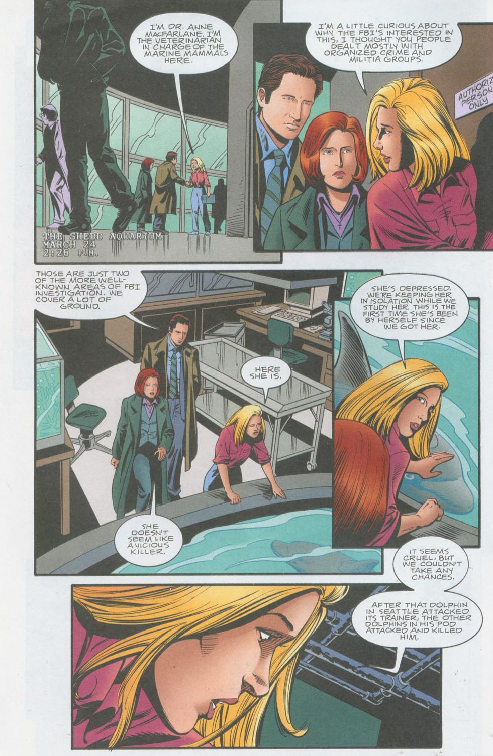 Read online The X-Files (1995) comic -  Issue #38 - 6