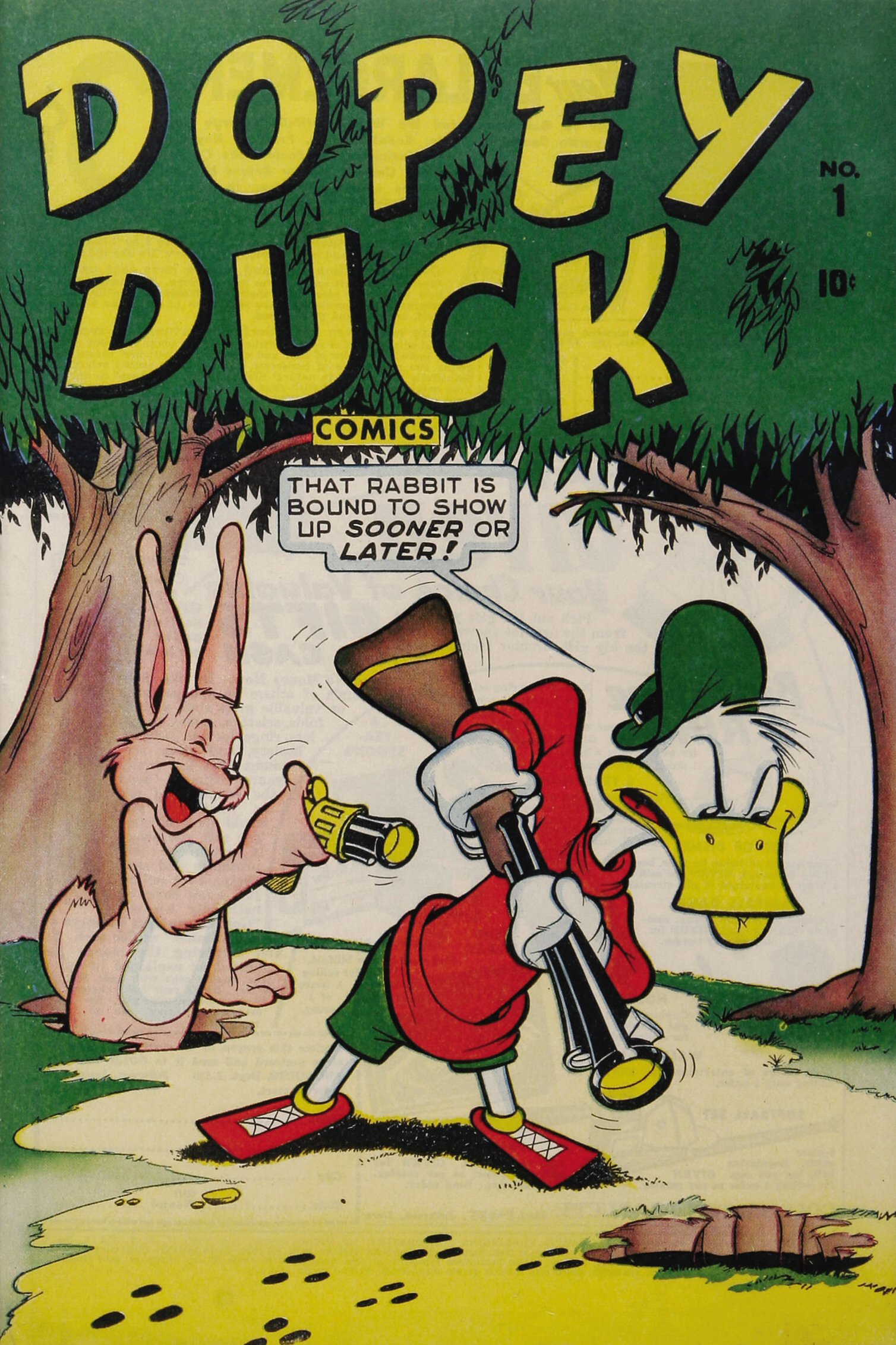 Read online Dopey Duck Comics comic -  Issue #1 - 1