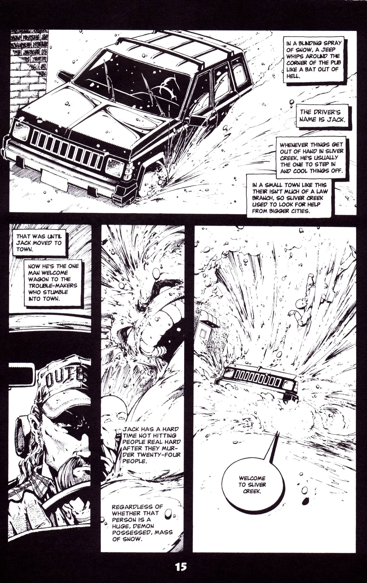 Read online Snowman comic -  Issue #1 - 18