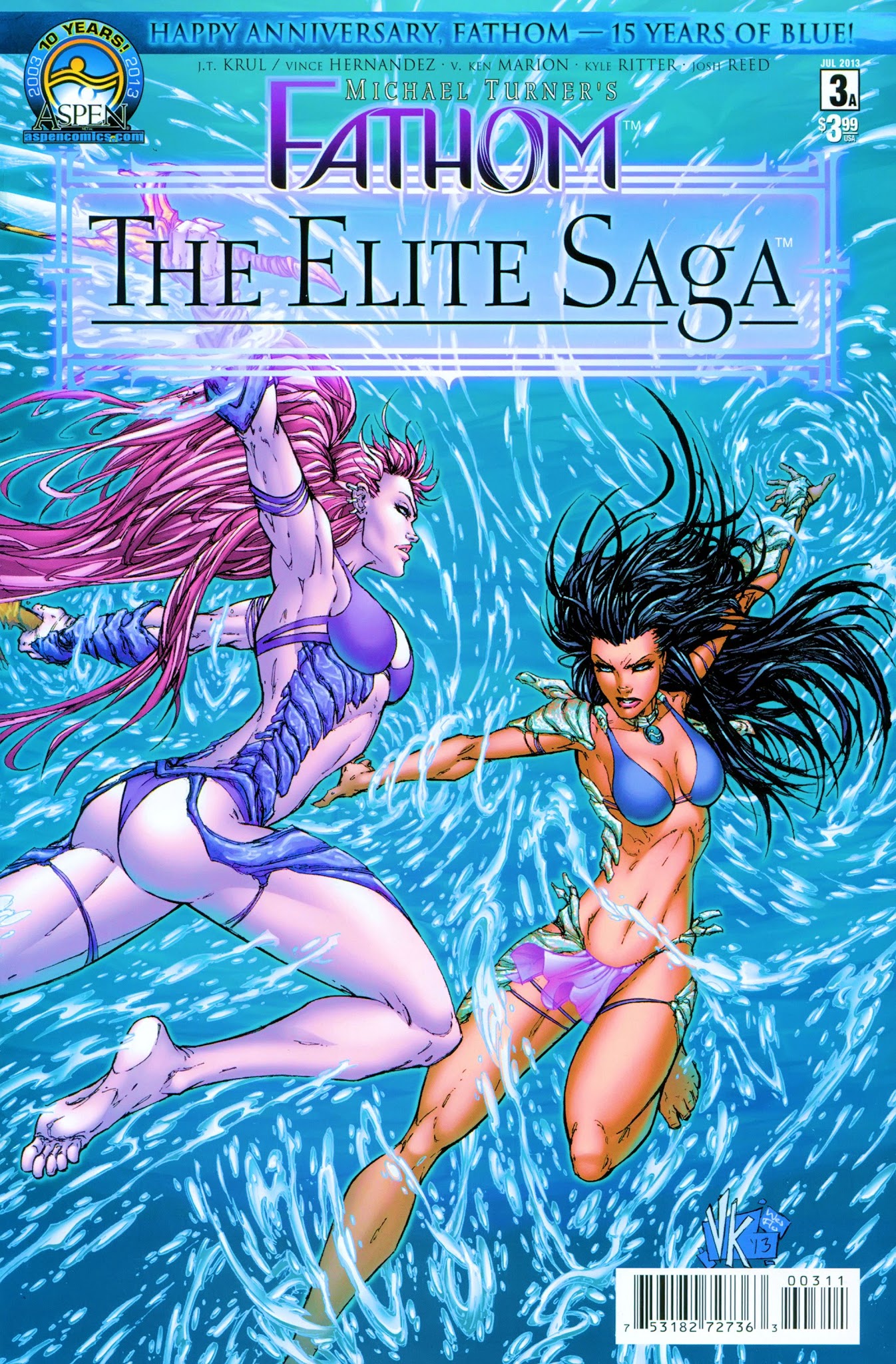 Read online Michael Turner's Fathom: The Elite Saga comic -  Issue #3 - 1