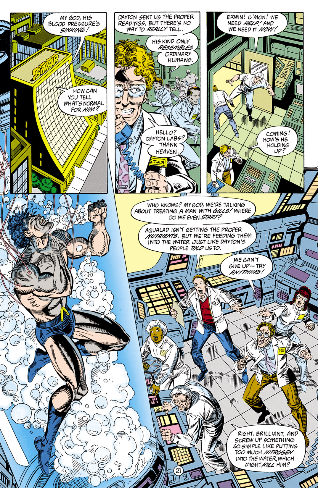 Read online The New Titans (1988) comic -  Issue #79 - 22
