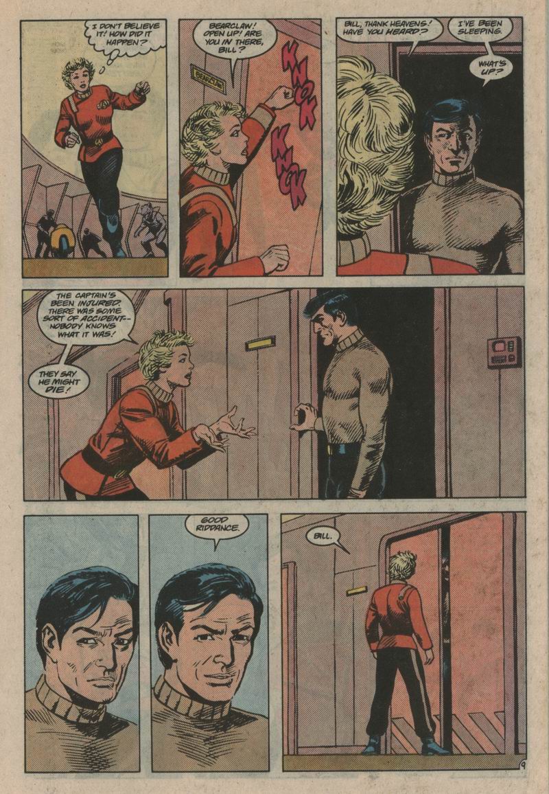 Read online Star Trek (1984) comic -  Issue #53 - 9