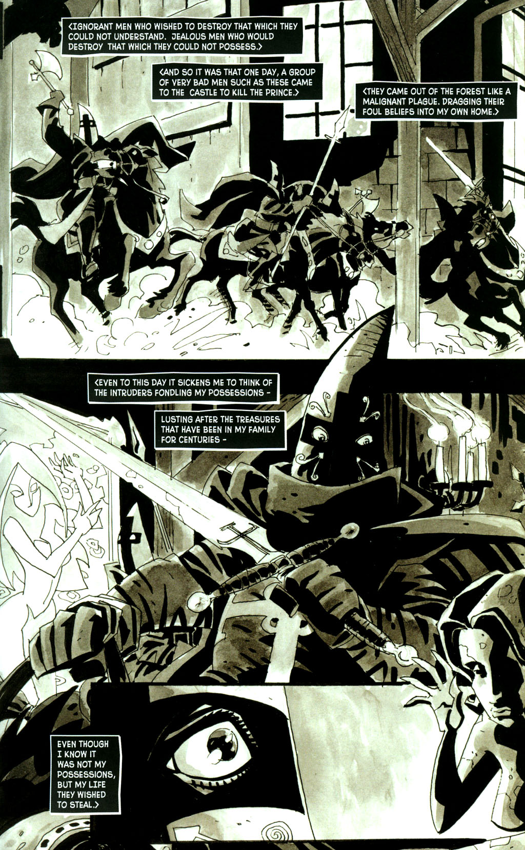 Read online Frankenstein Mobster comic -  Issue #4 - 31