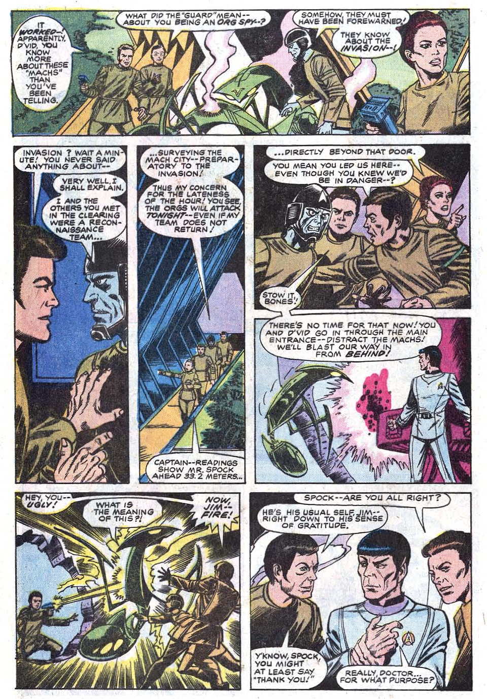 Read online Star Trek (1980) comic -  Issue #8 - 22