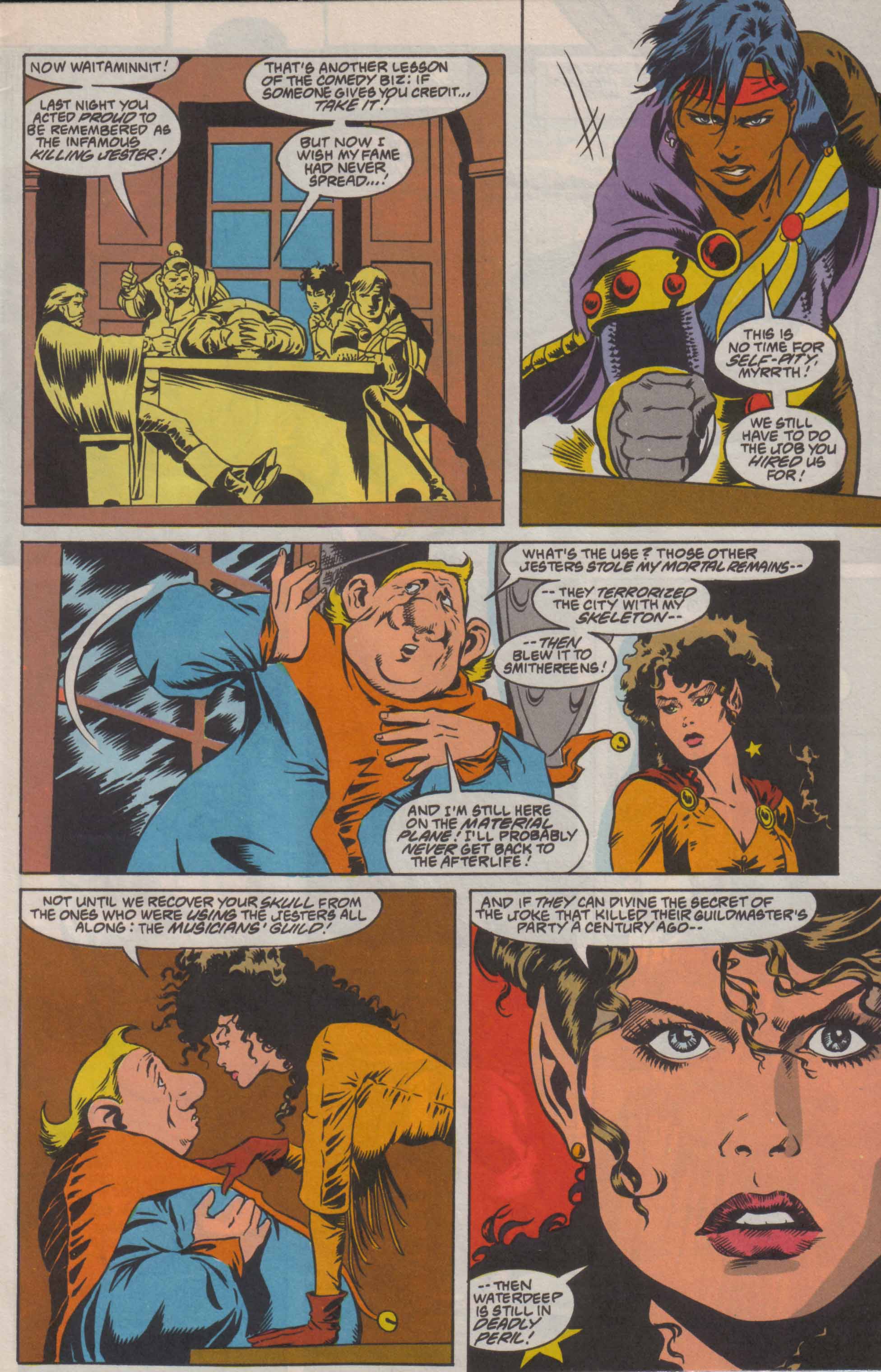 Read online Advanced Dungeons & Dragons comic -  Issue #8 - 4