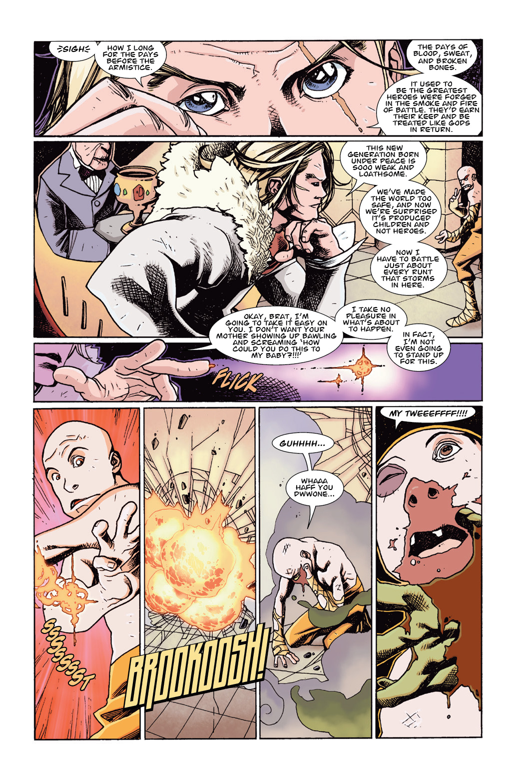 Read online Gladstone's School for World Conquerors (2013) comic -  Issue #5 - 23