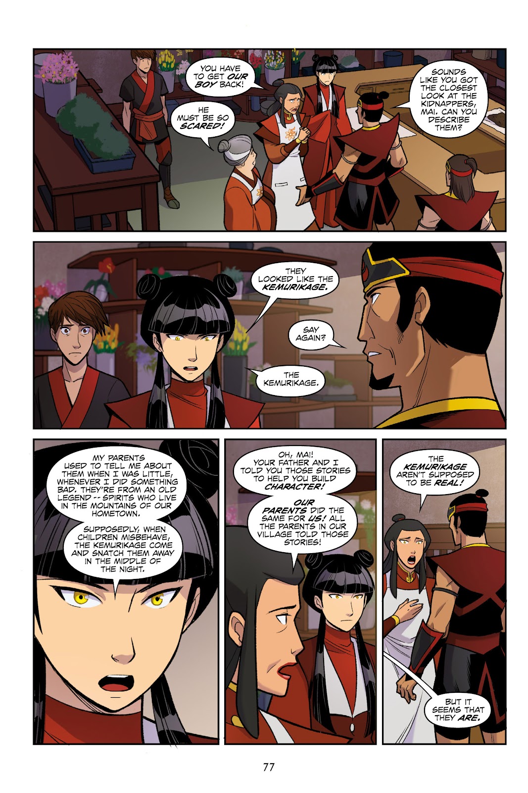 Nickelodeon Avatar: The Last Airbender - Smoke and Shadow issue Part 1 - Page 76