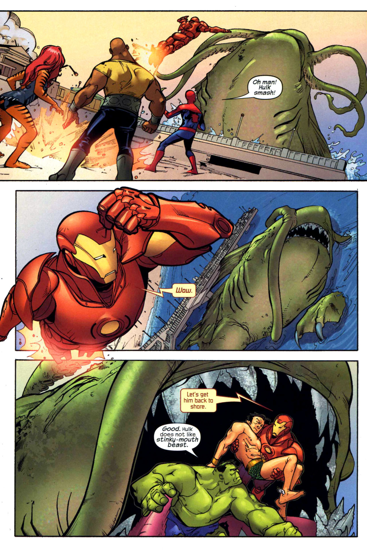 Read online Marvel Adventures The Avengers comic -  Issue #31 - 22