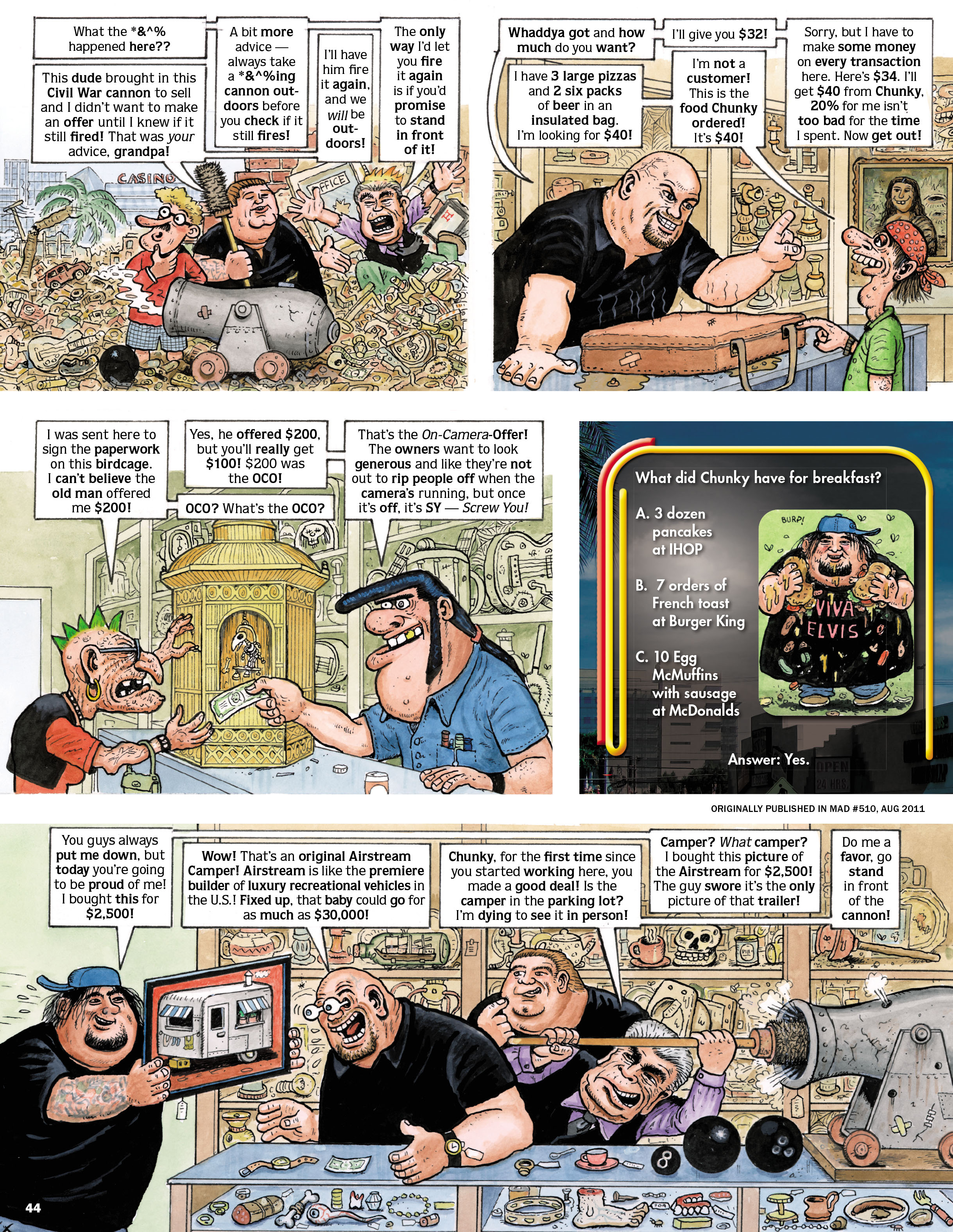 Read online MAD Magazine comic -  Issue #26 - 35