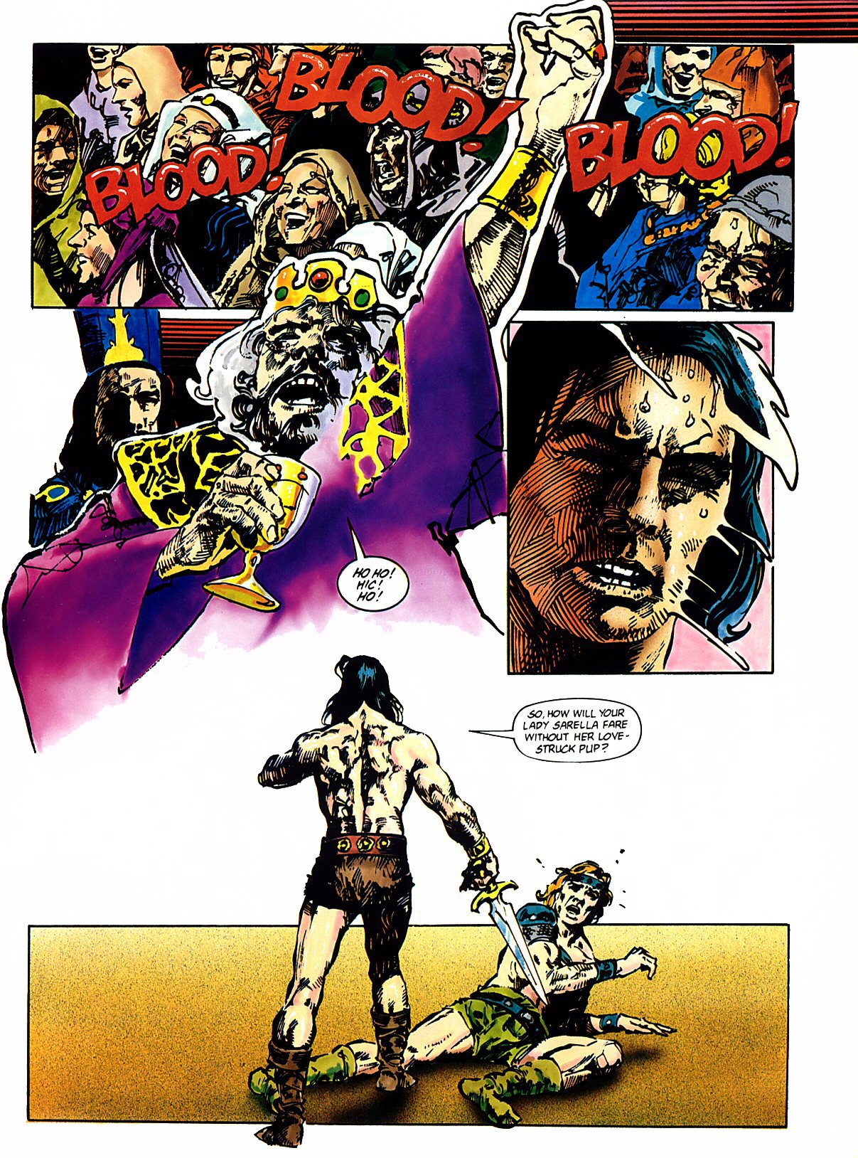 Read online Marvel Graphic Novel comic -  Issue #47 - Kull - The Vale Of Shadow - 26