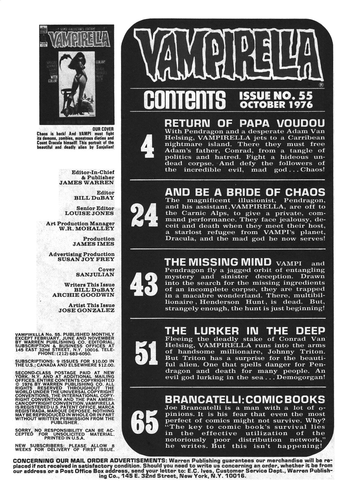 Read online Vampirella (1969) comic -  Issue #55 - 3