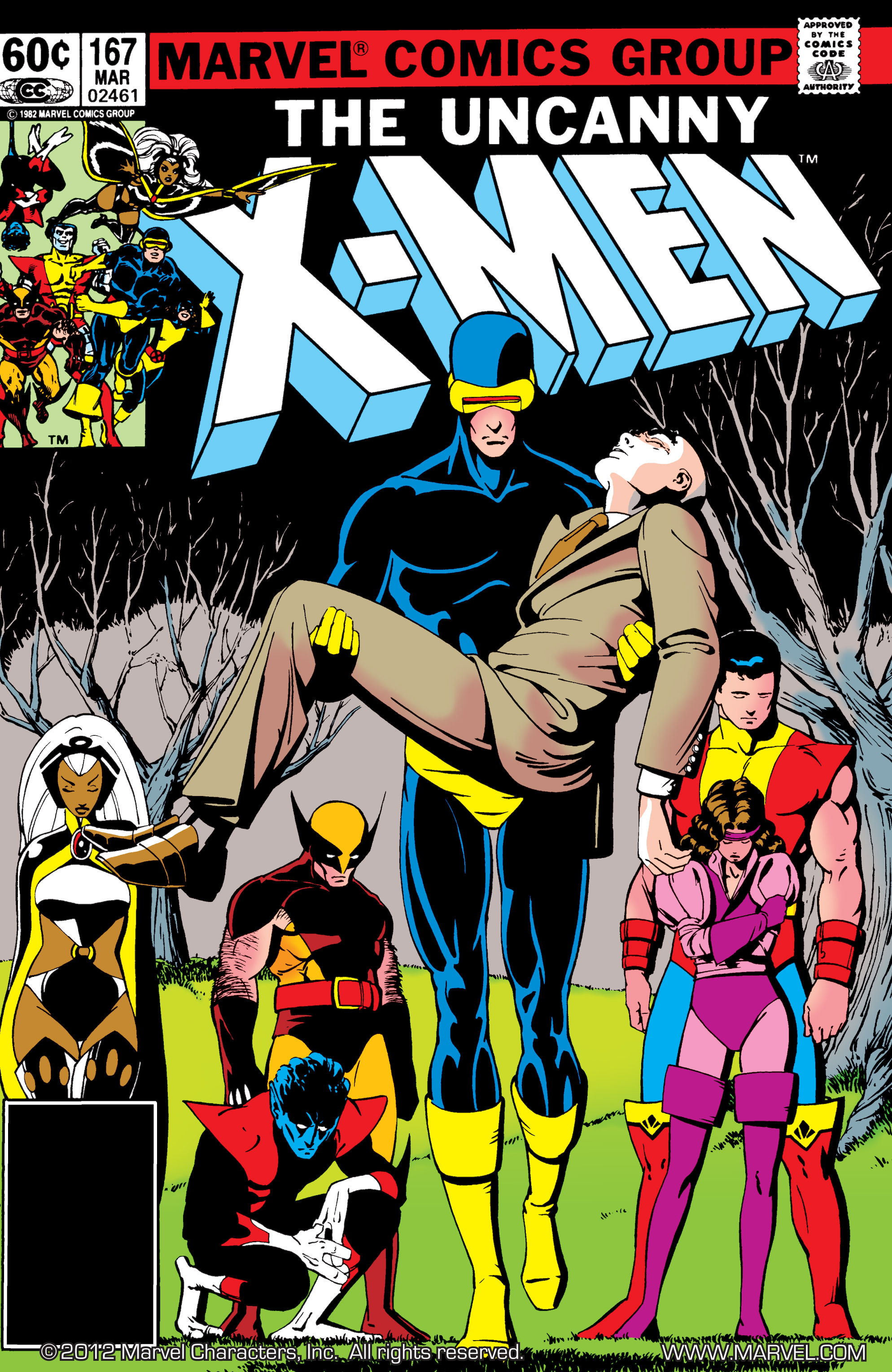 Read online Uncanny X-Men (1963) comic -  Issue #167 - 1