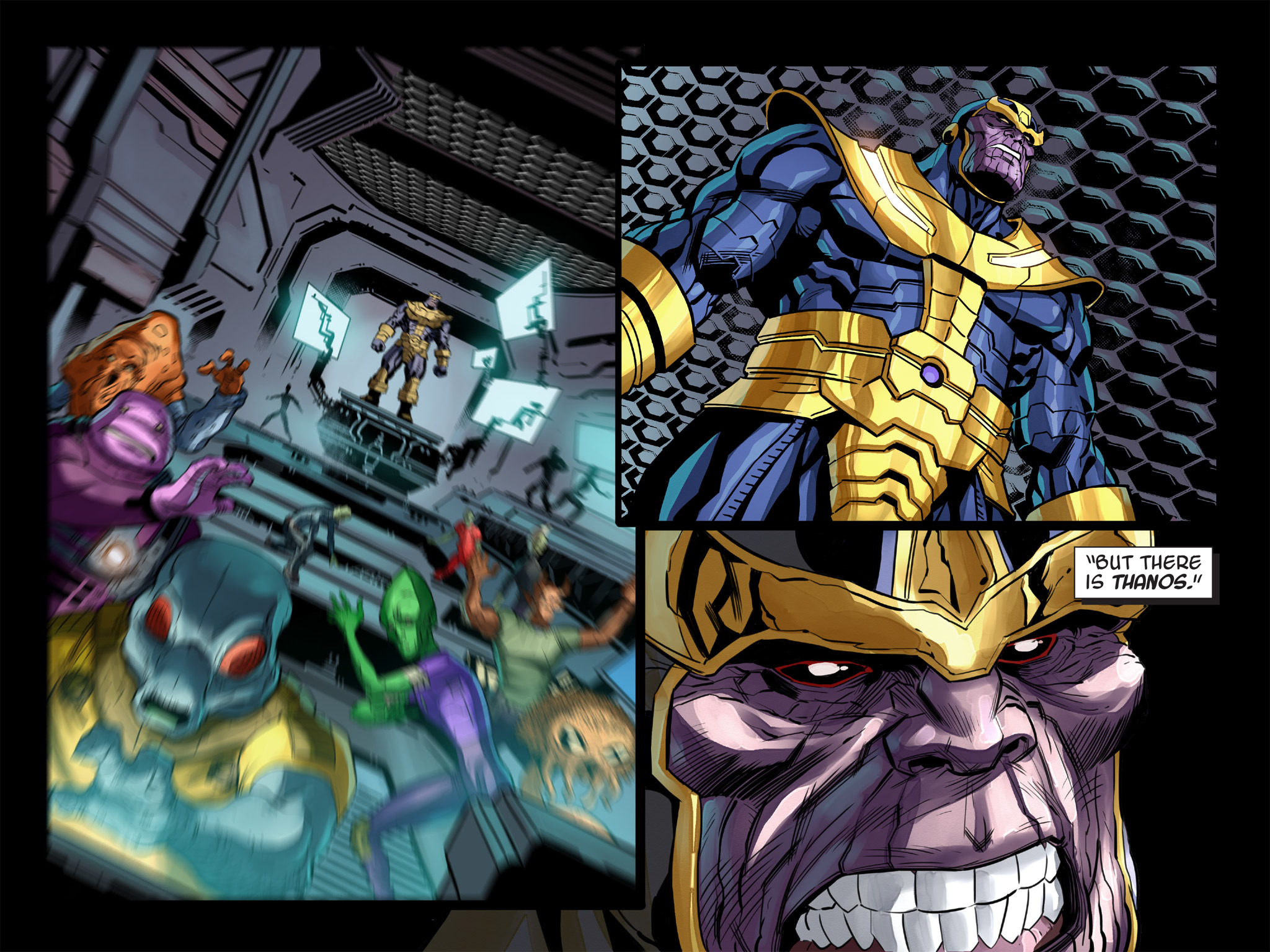 Read online Thanos: A God Up There Listening comic -  Issue # TPB - 141