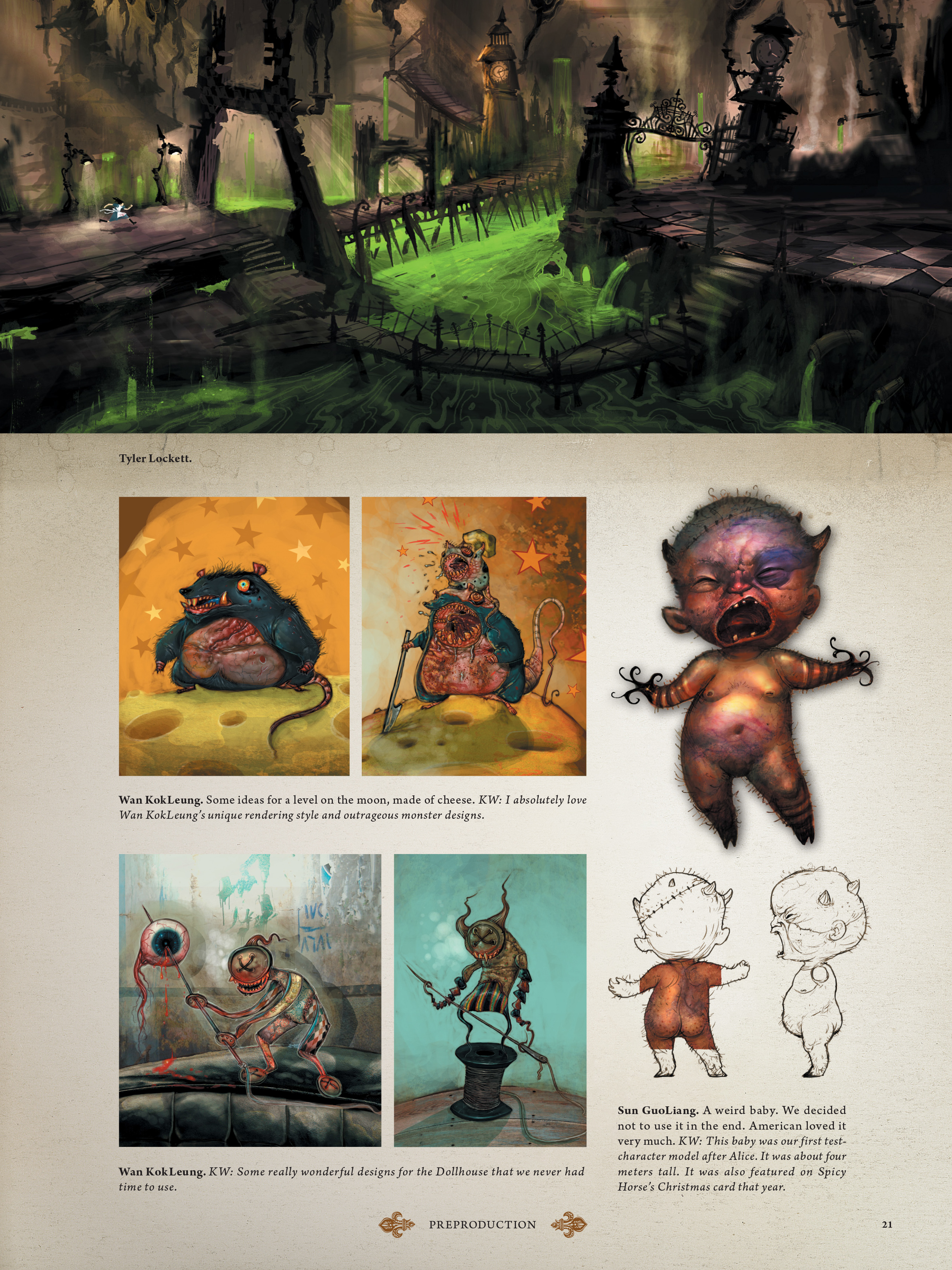 Read online The Art of Alice: Madness Returns comic - Issue # TPB