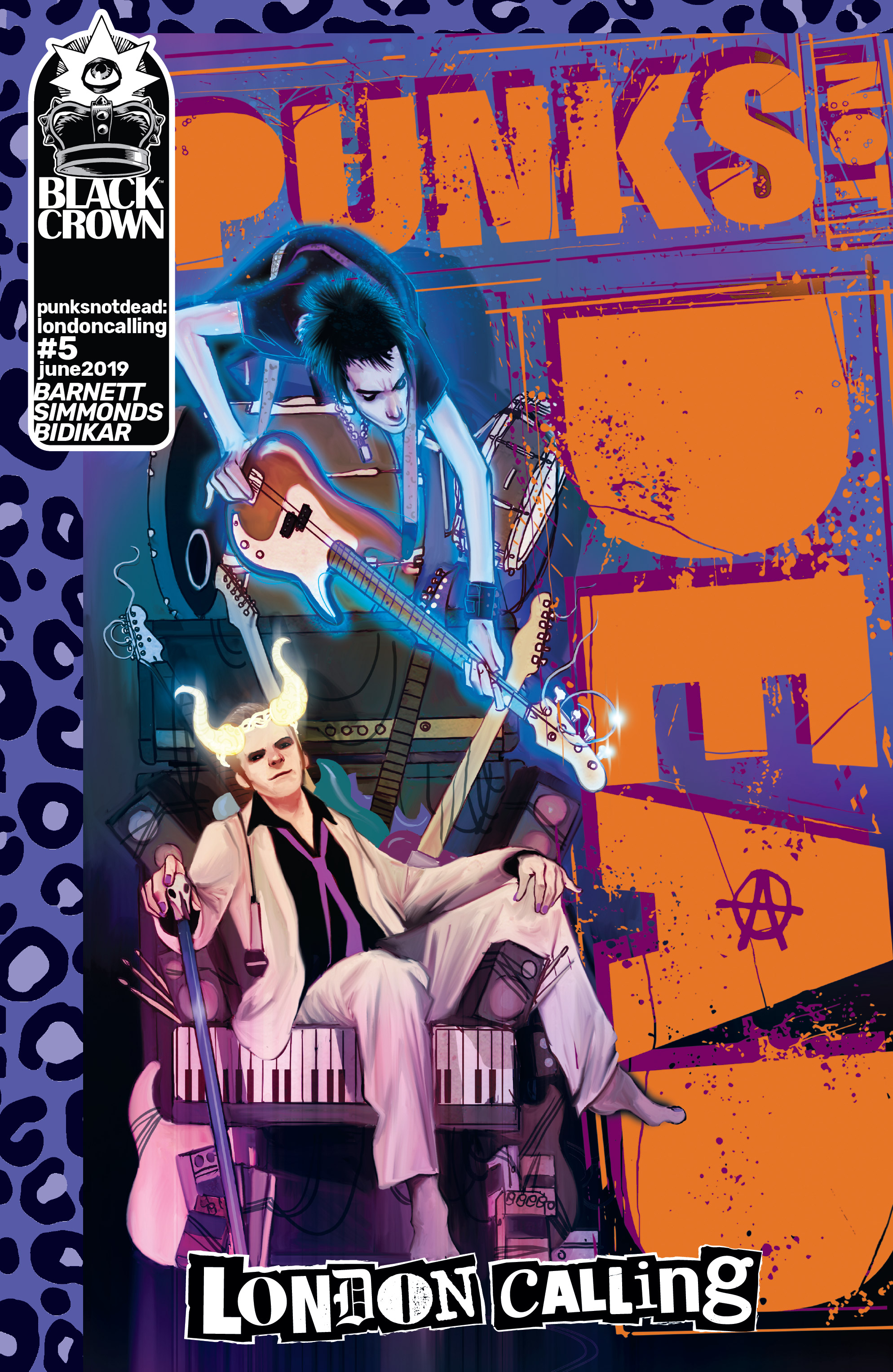 Read online Punks Not Dead: London Calling comic -  Issue #5 - 1