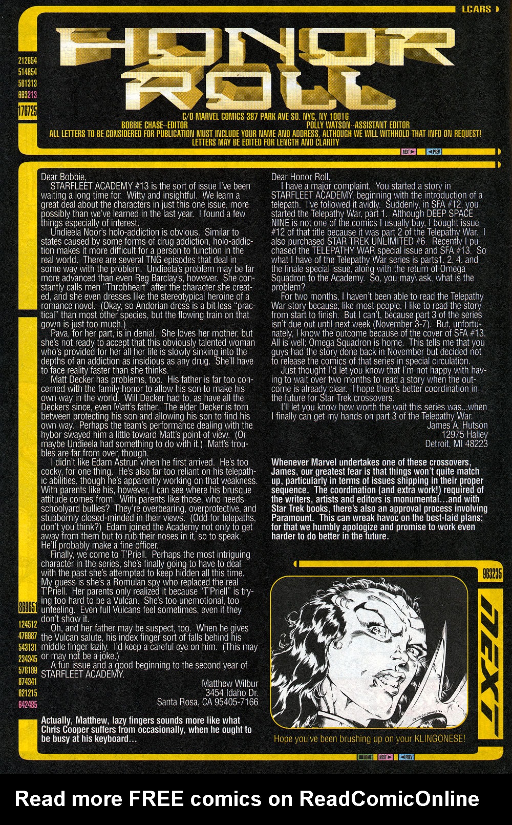 Read online Star Trek: Starfleet Academy (1996) comic -  Issue #17 - 35