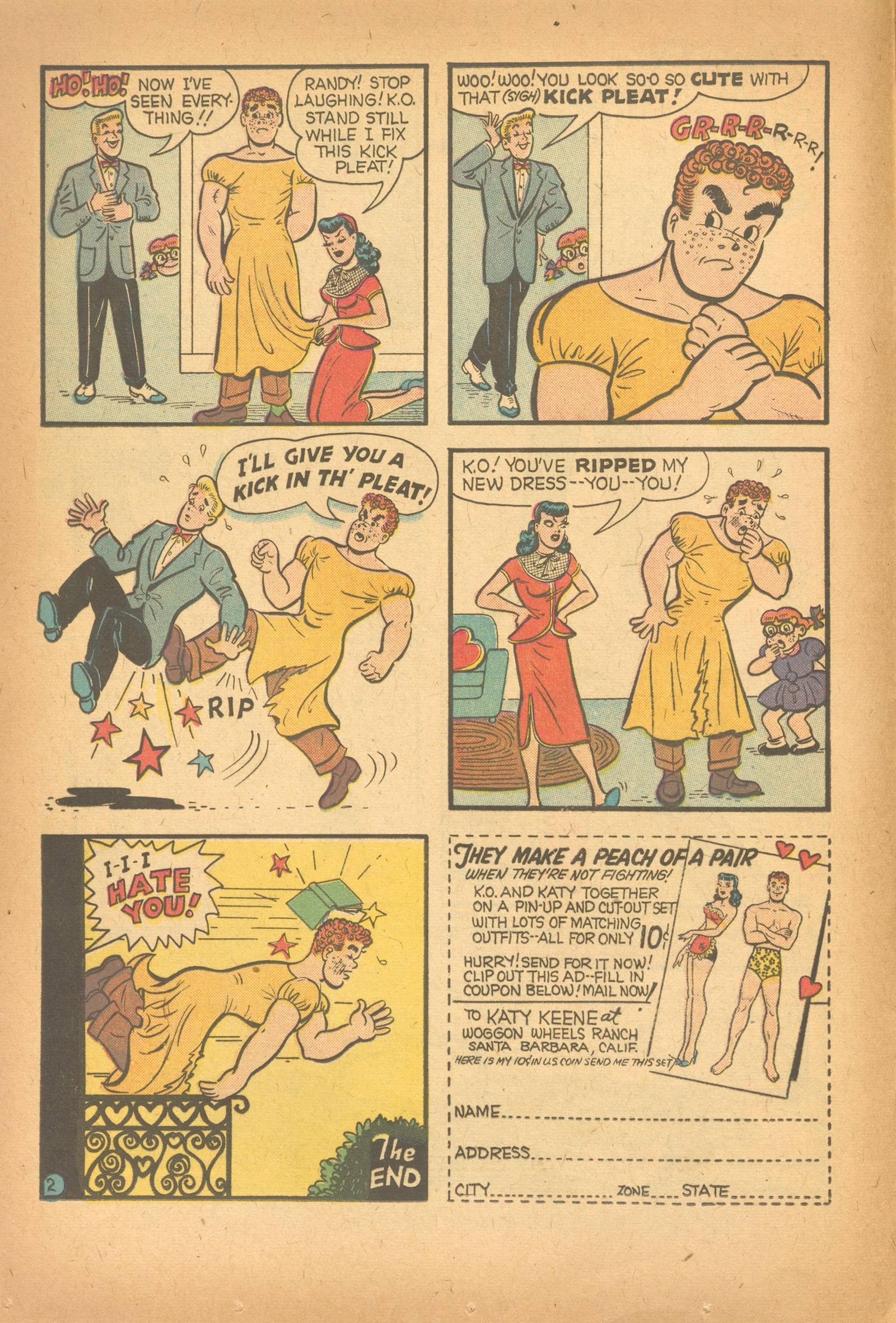 Read online Katy Keene (1949) comic -  Issue #29 - 12