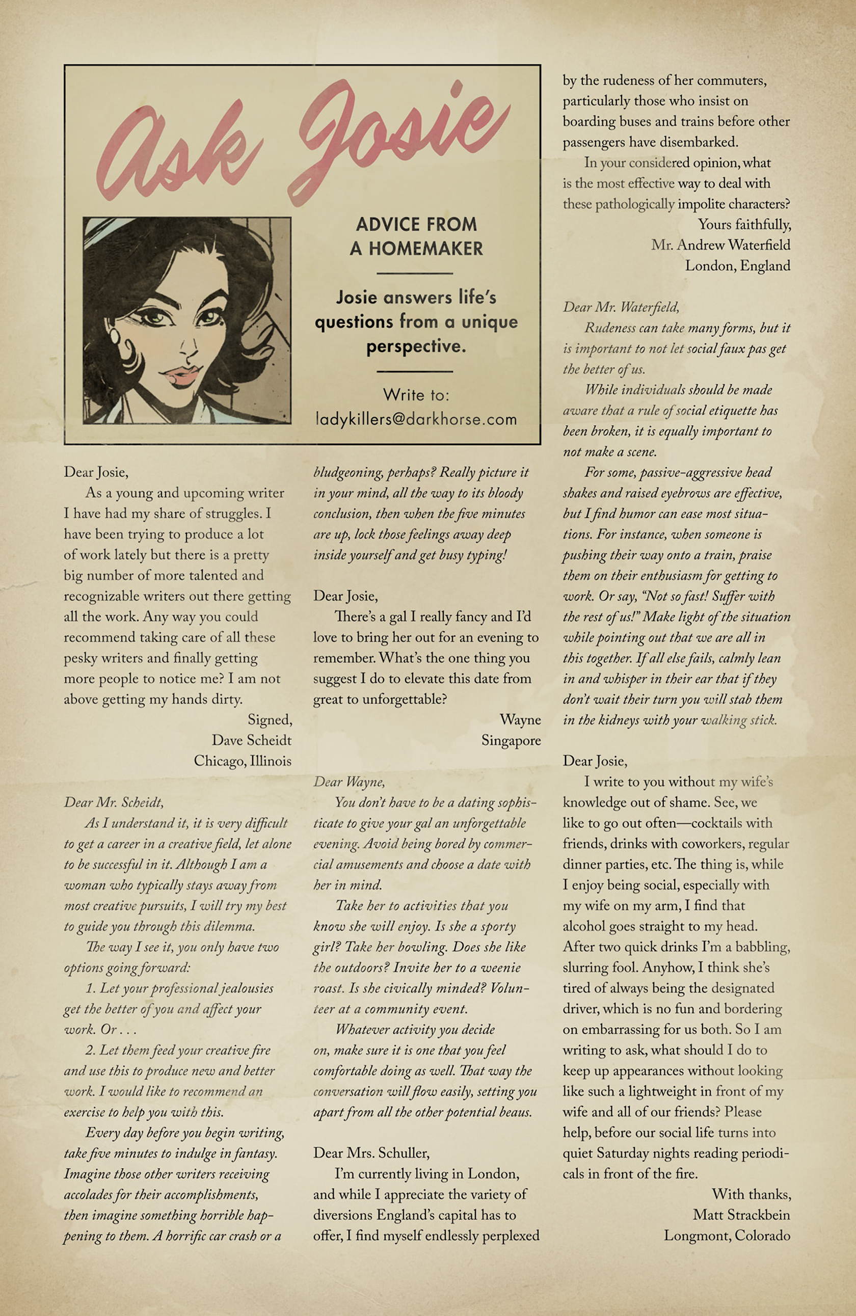 Read online Lady Killer comic -  Issue #1 - 25