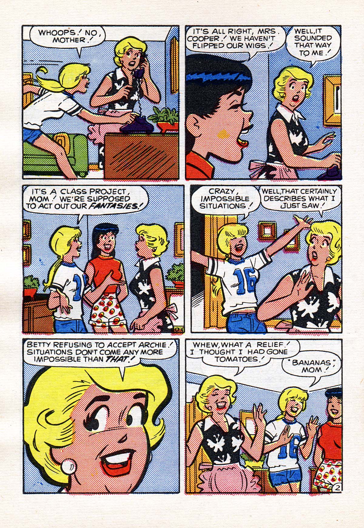 Read online Betty and Veronica Annual Digest Magazine comic -  Issue #1 - 67
