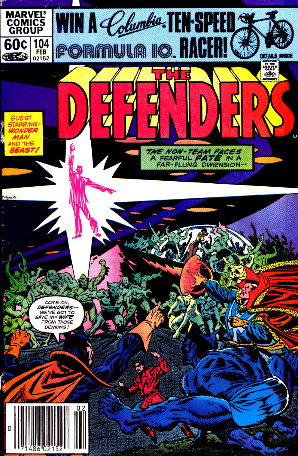 The Defenders (1972) Issue #104 #105 - English 1