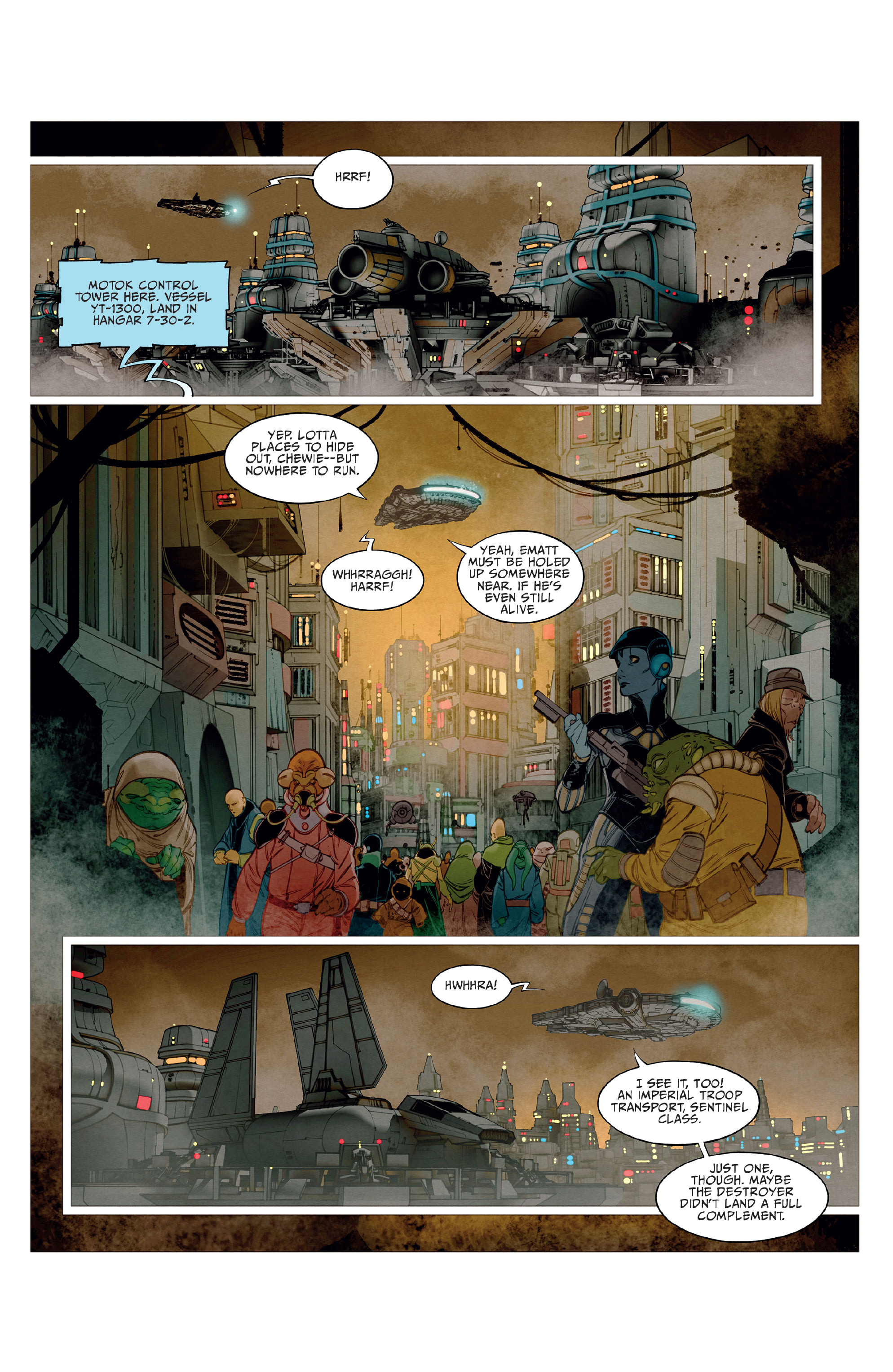 Read online Star Wars Adventures: Smuggler's Run comic -  Issue #1 - 17