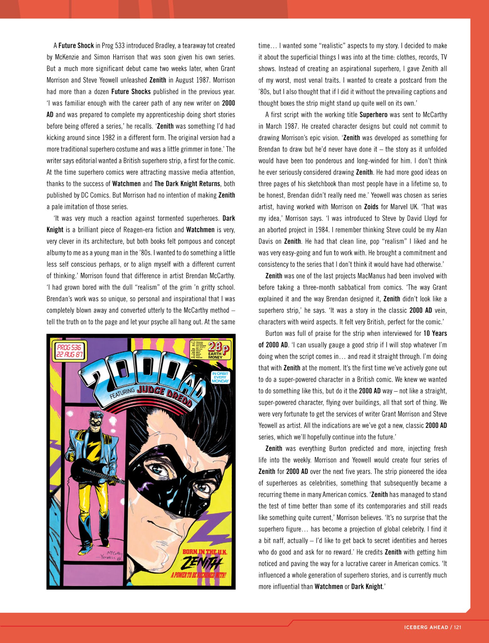 Read online Thrill-Power Overload: Forty Years of 2000 AD: Revised, Updated and Expanded! comic -  Issue # TPB (Part 2) - 23